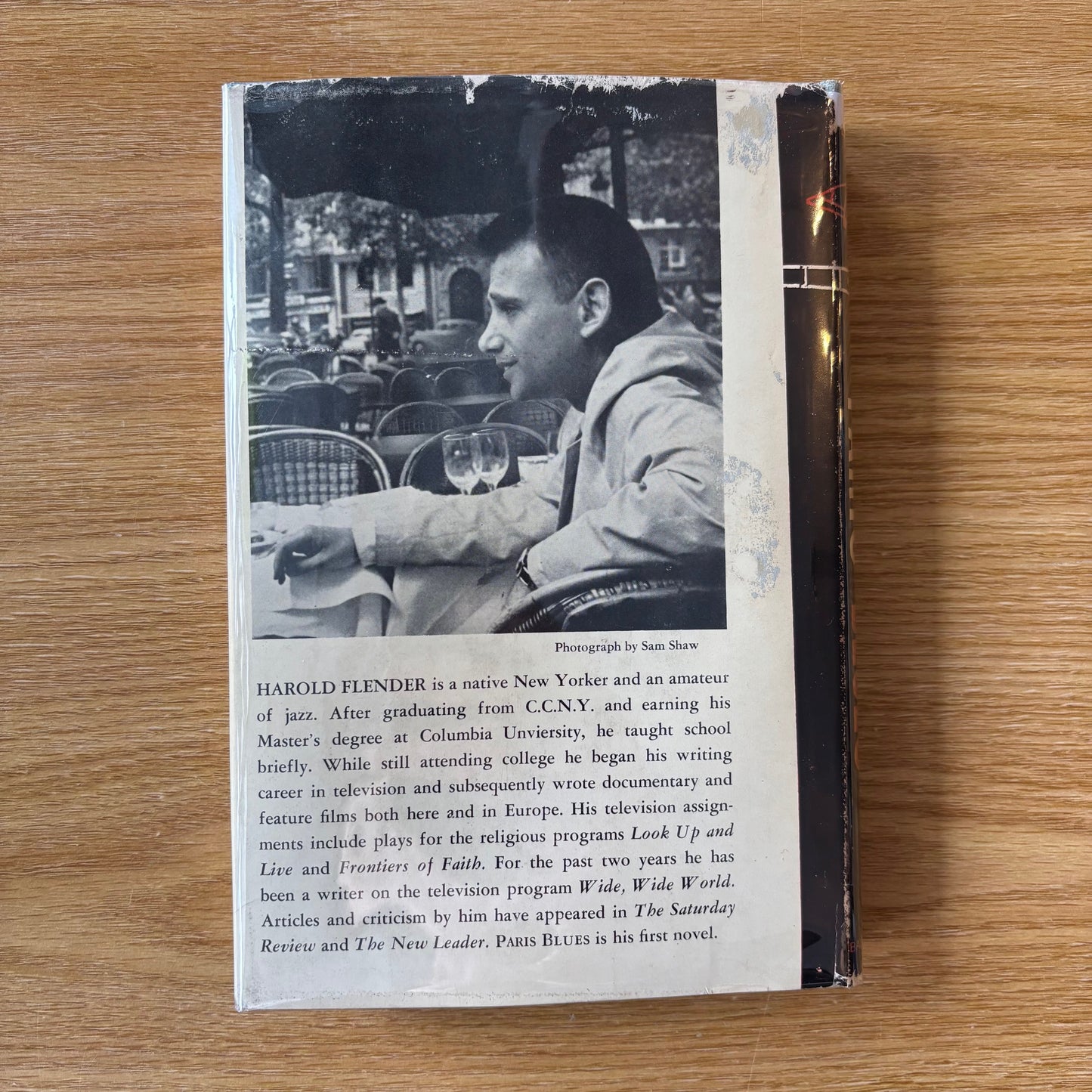 Harold Flender - Paris Blues - First Edition
