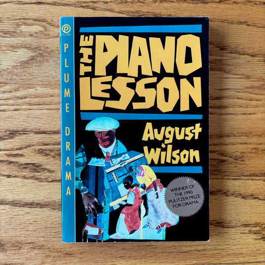 August Wilson - The Piano Lesson - Signed