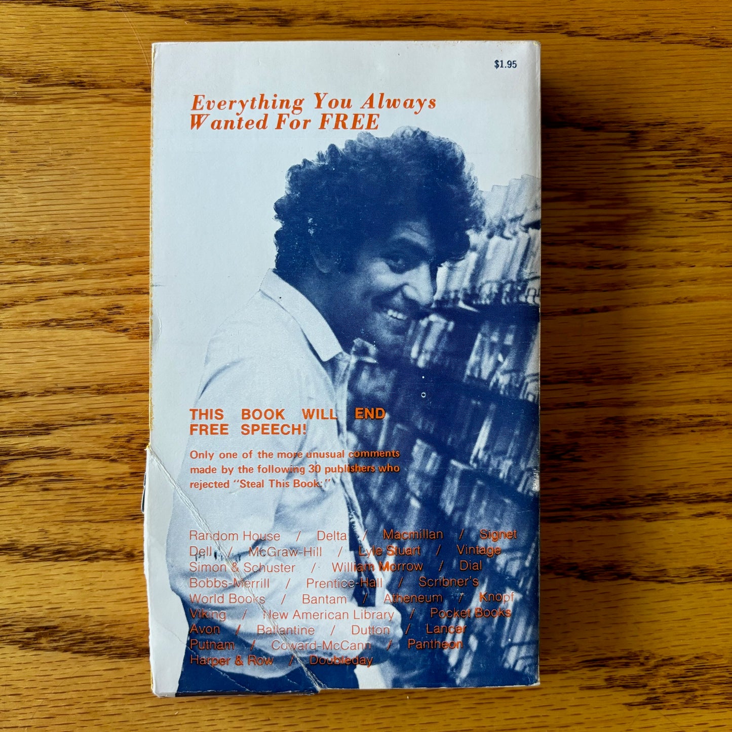 Abbie Hoffman - Steal This Book - Pirate Editions First Edition