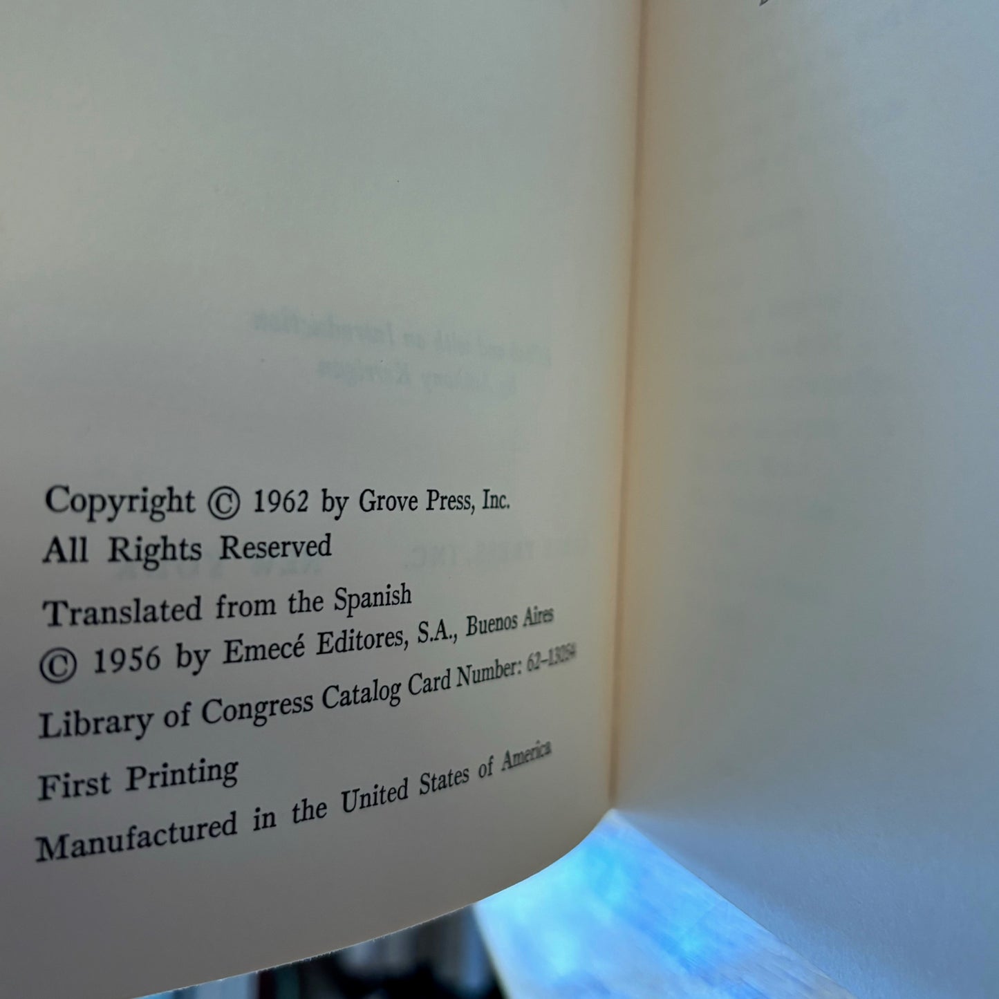 Jorge Luis Borges - Ficciones - First Edition Paperback