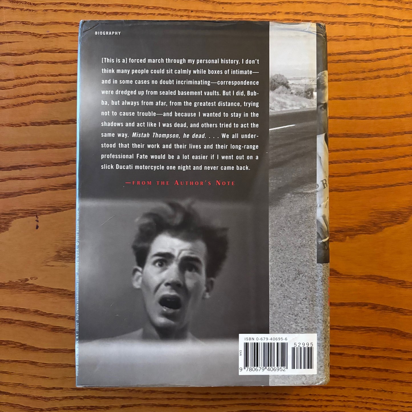 Hunter S. Thompson - The Proud Highway: Saga of a Desperate Southern Gentleman 1955-1967 - First Edition