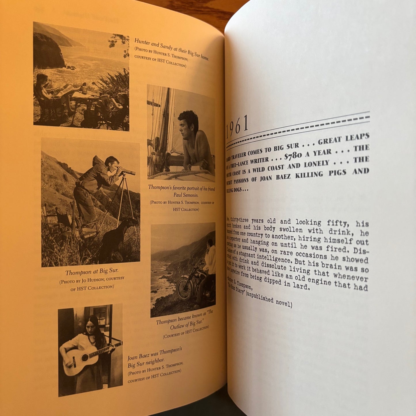 Hunter S. Thompson - The Proud Highway: Saga of a Desperate Southern Gentleman 1955-1967 - First Edition