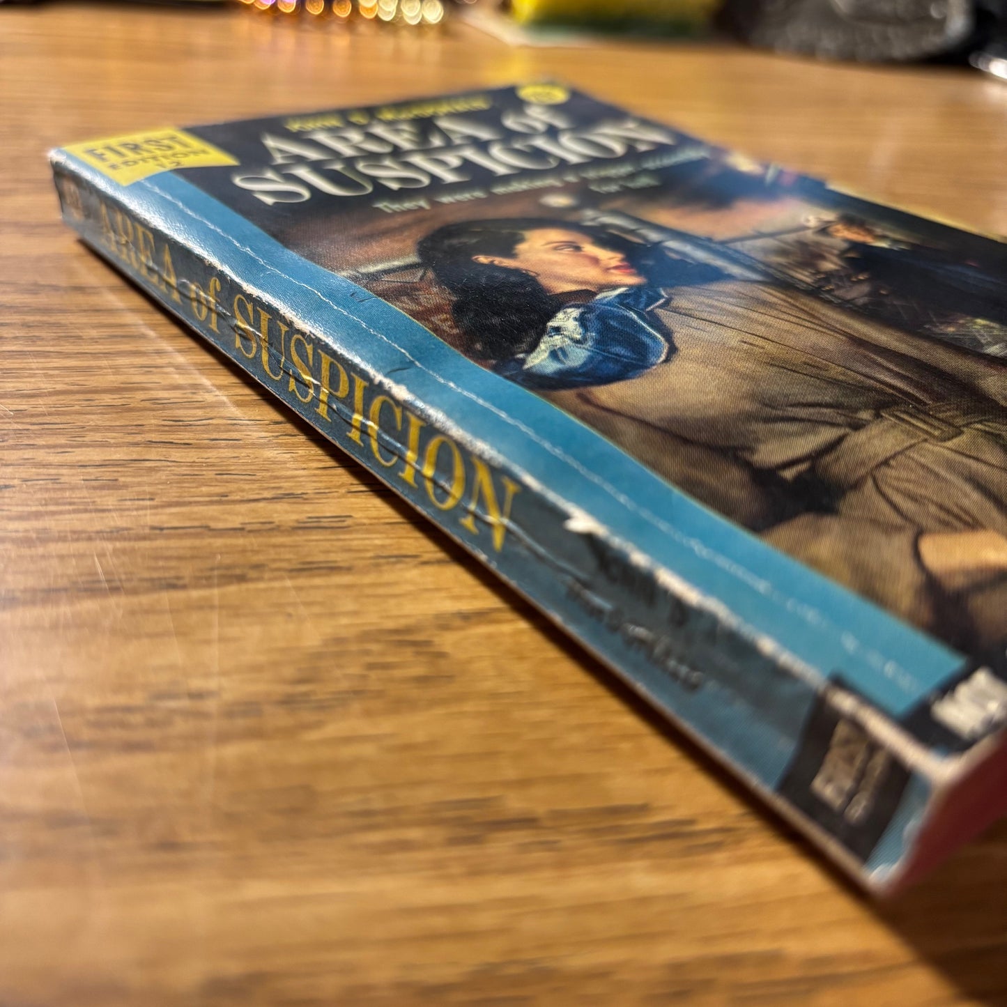 John D. MacDonald - Area of Suspicion - First Edition