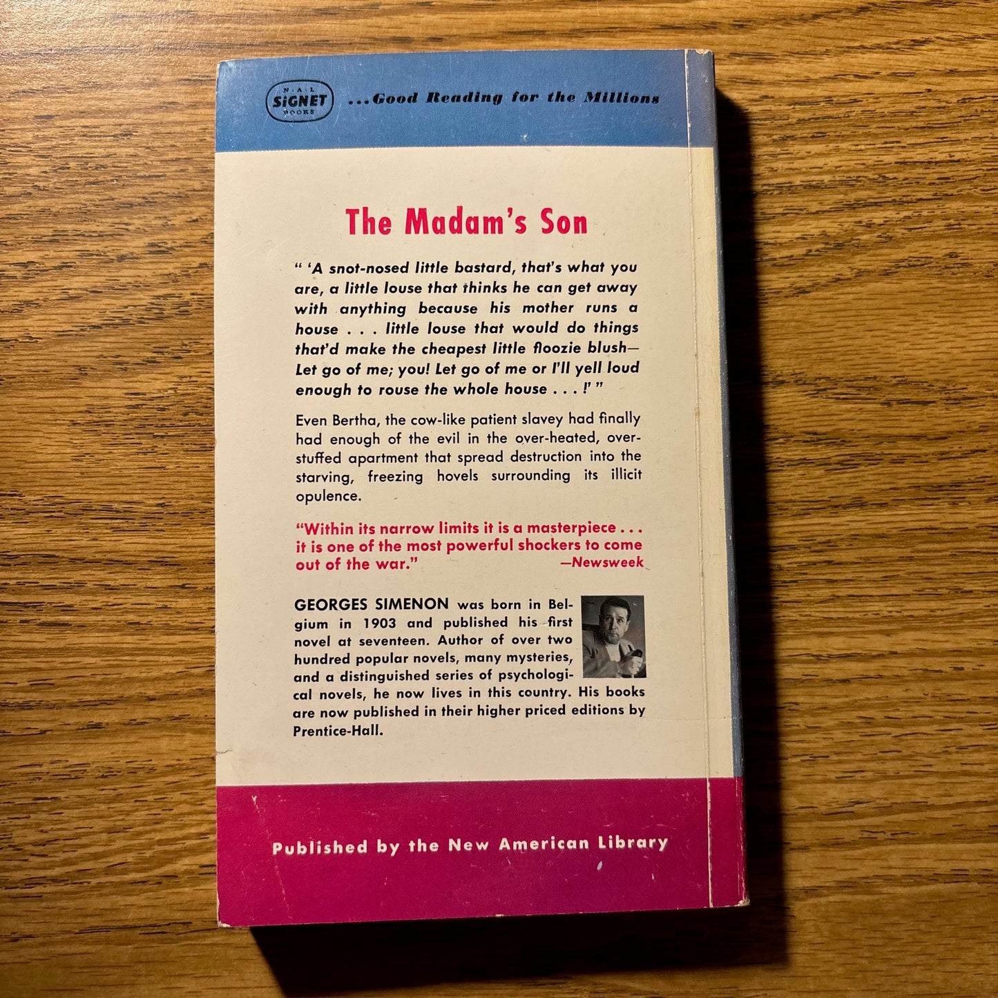 Georges Simenon - The Snow Was Black - First Edition Paperback