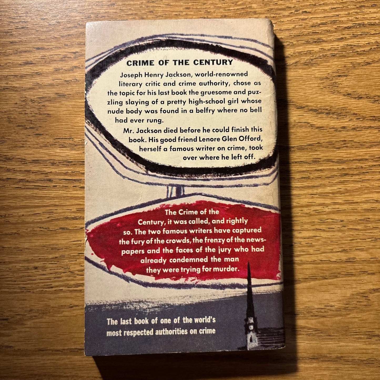 Joseph Henry Jackson & Lenore Glen Offord - The Girl in the Belfry - First Edition