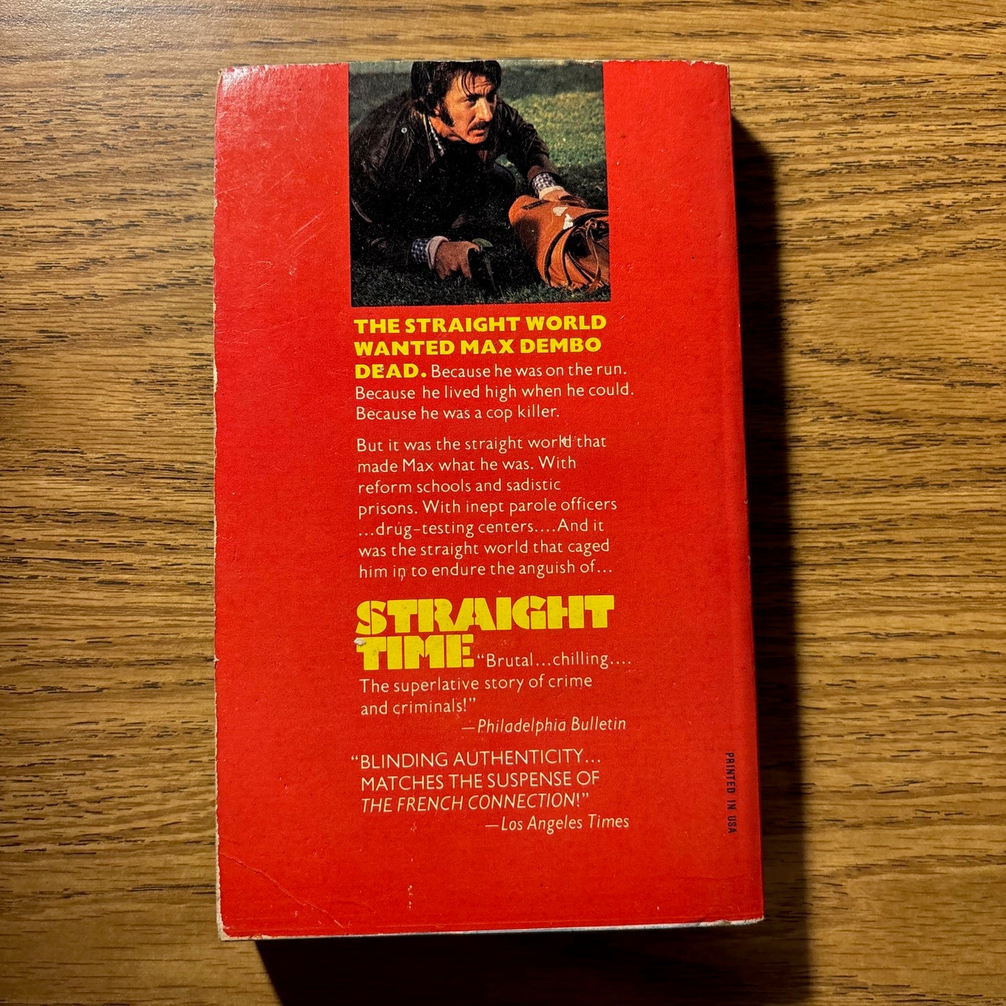 Edward Bunker - Straight Time (No Beast So Fierce) - Movie Tie-In