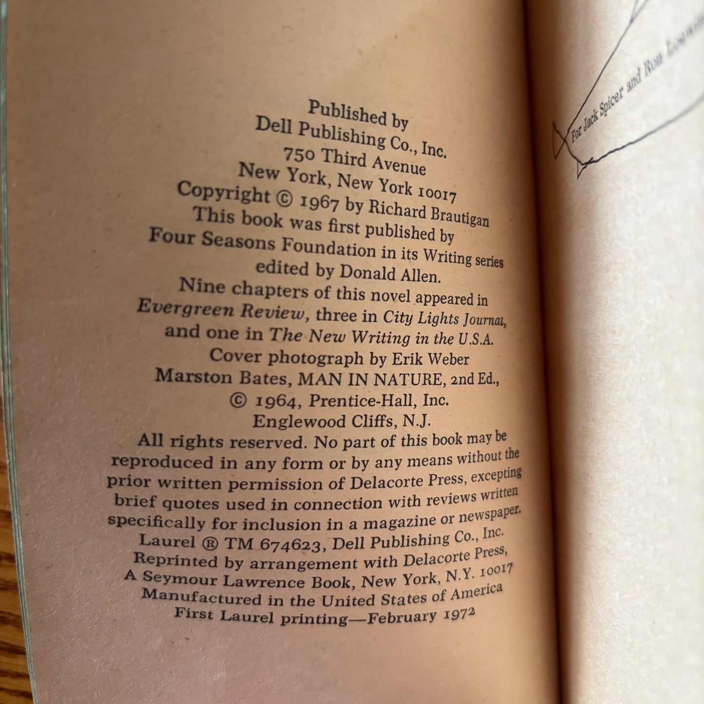 Richard Brautigan - Trout Fishing in America