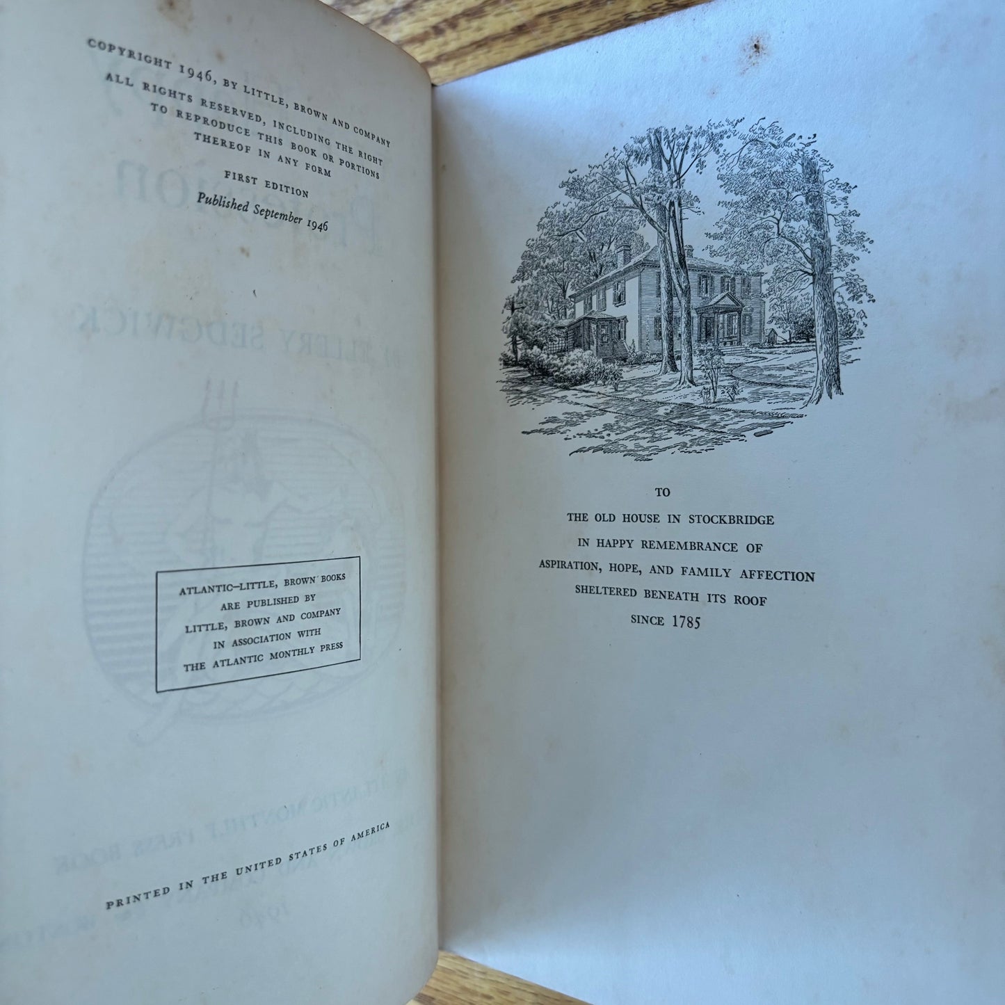 Ellery Sedgwick - The Happy Profession - First Edition