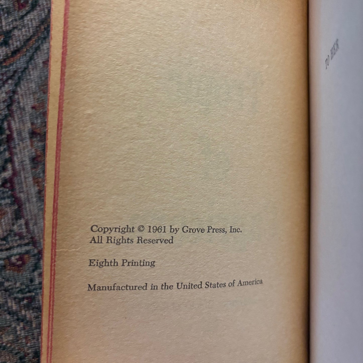 Henry Miller - Tropic of Capricorn - First Edtion Paperbacks