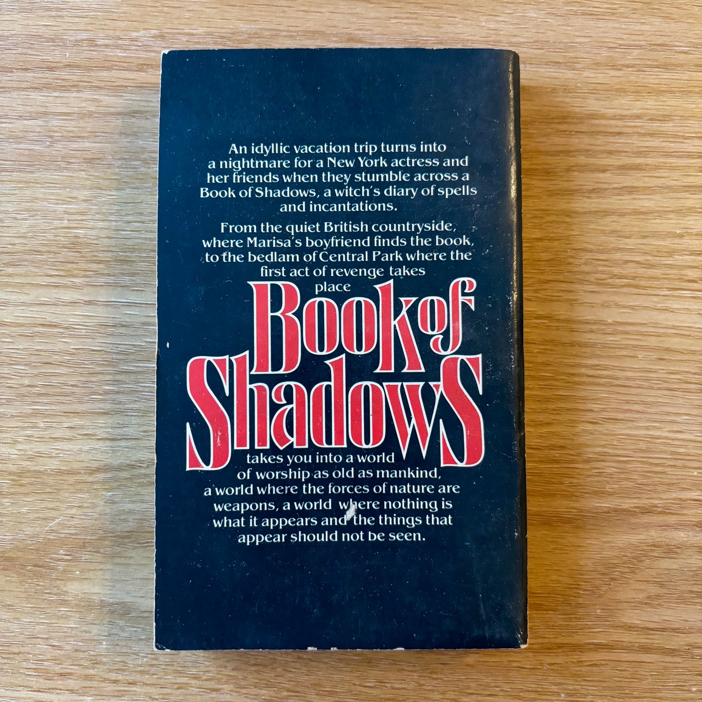Marc Olden - Book of Shadows - First Edition
