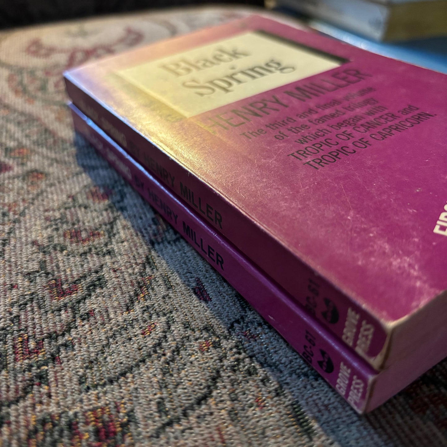 Henry Miller - Black Spring - First Edition Paperbacks