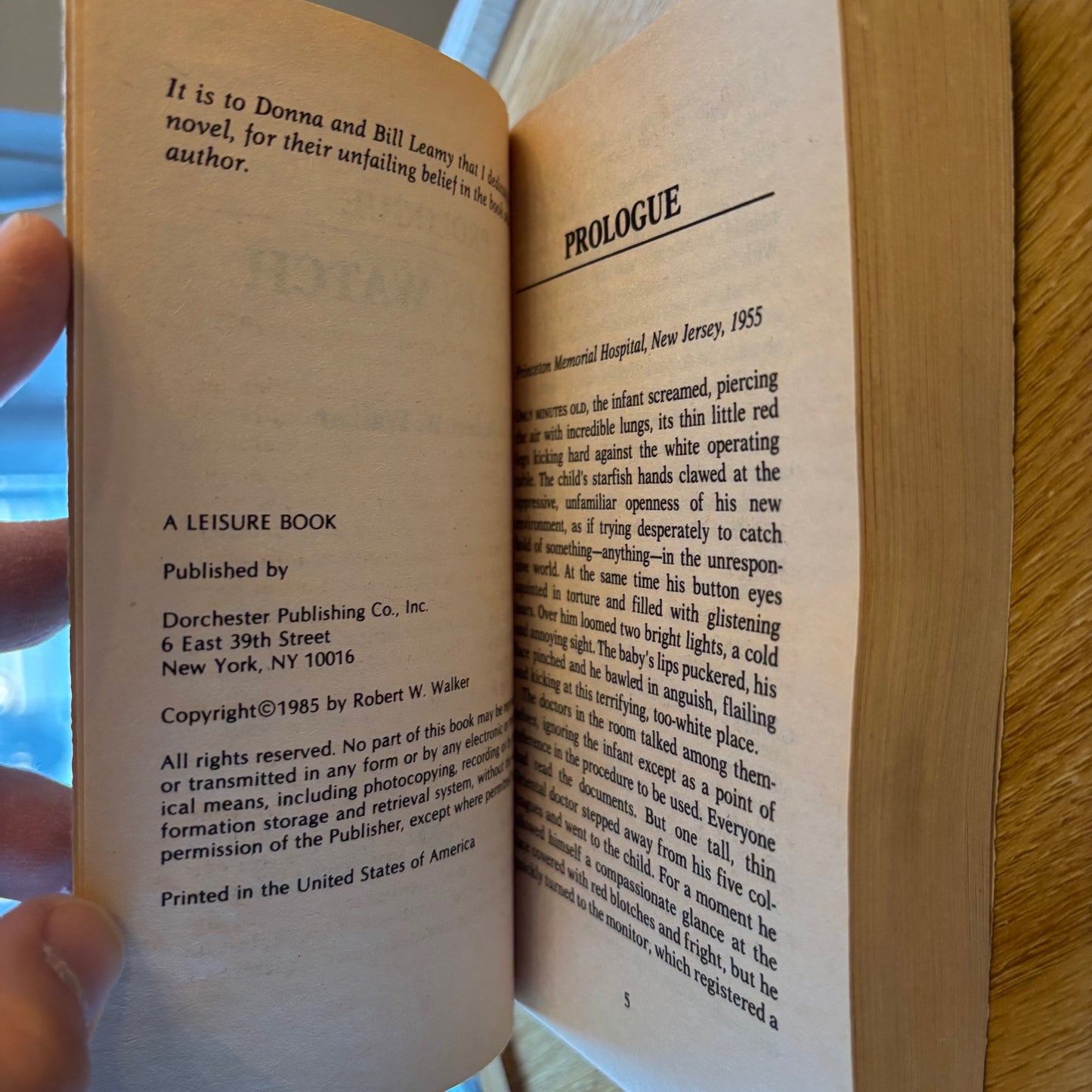 Robert W. Walker - Brain Watch - First Edition