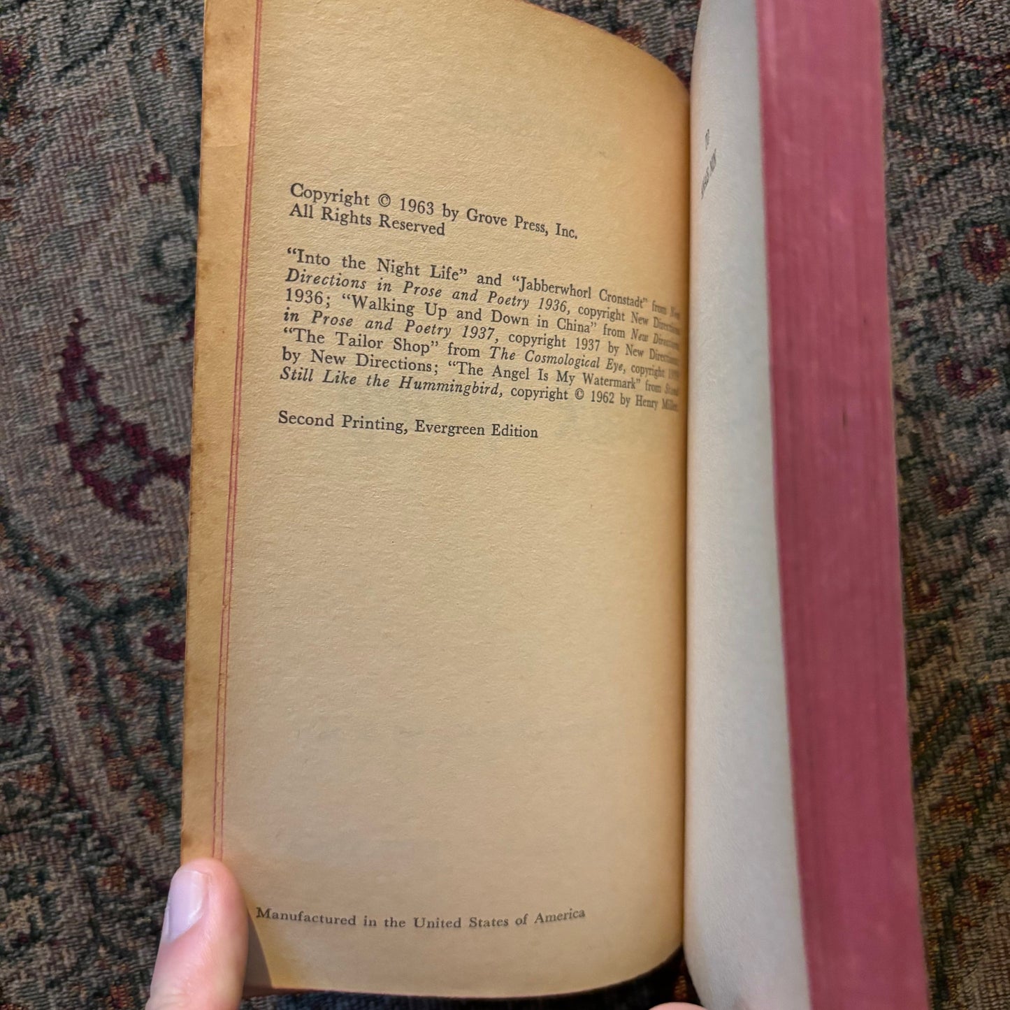 Henry Miller - Black Spring - First Edition Paperbacks