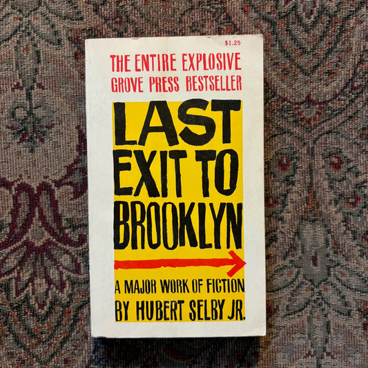 Hubert Selby Jr. - Last Exit to Brooklyn - First Edition Paperback