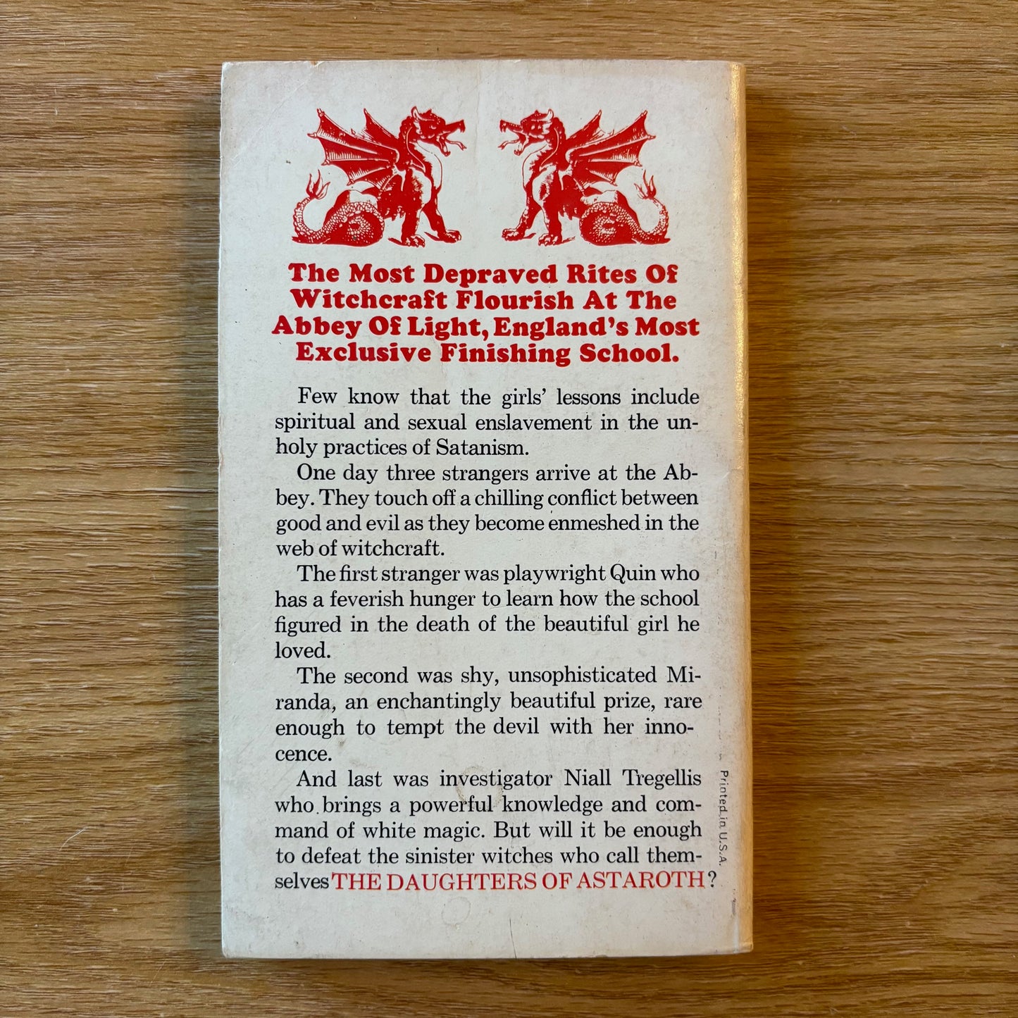 Sandra Shulman - The Daughters of Astaroth - First Edition
