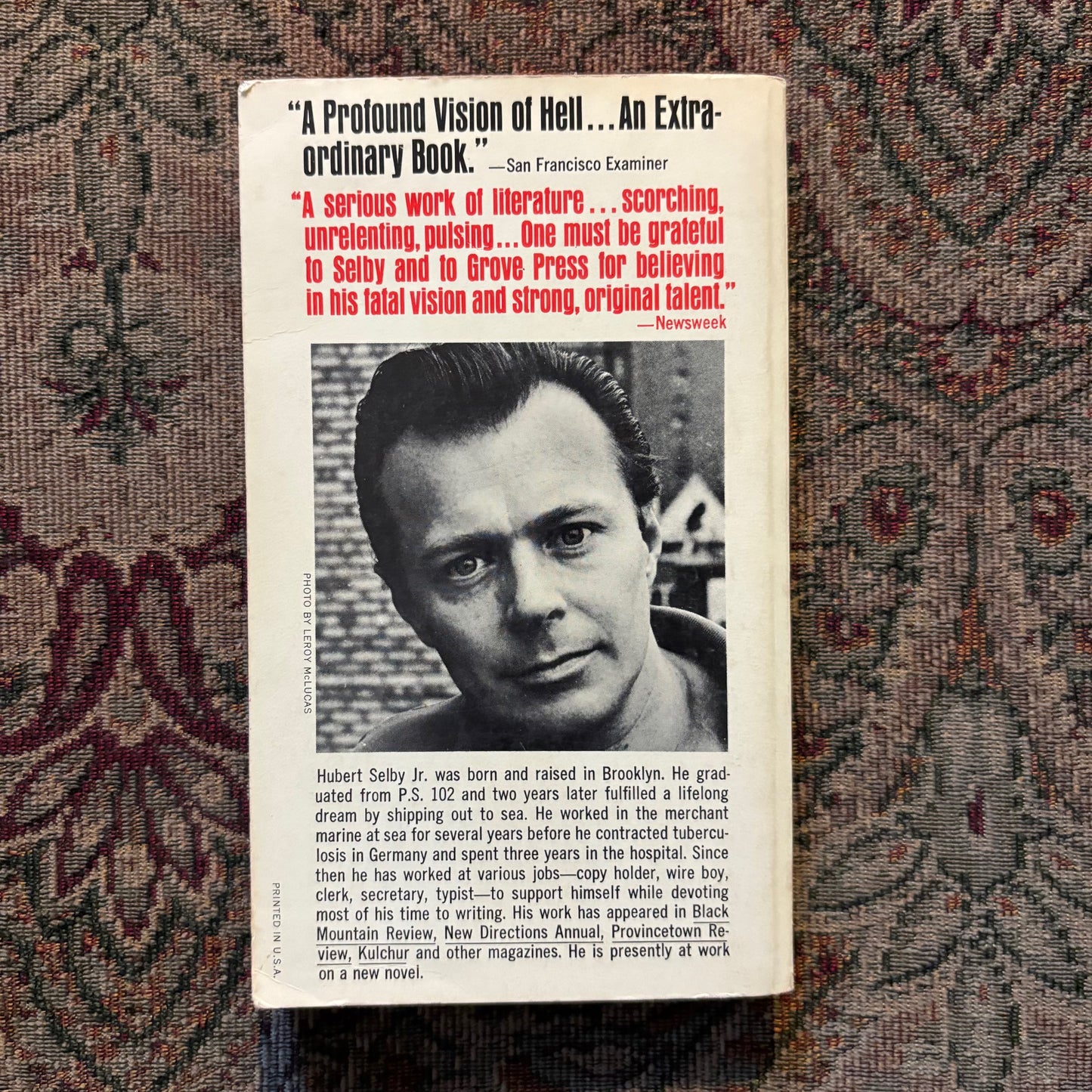 Hubert Selby Jr. - Last Exit to Brooklyn - First Edition Paperback
