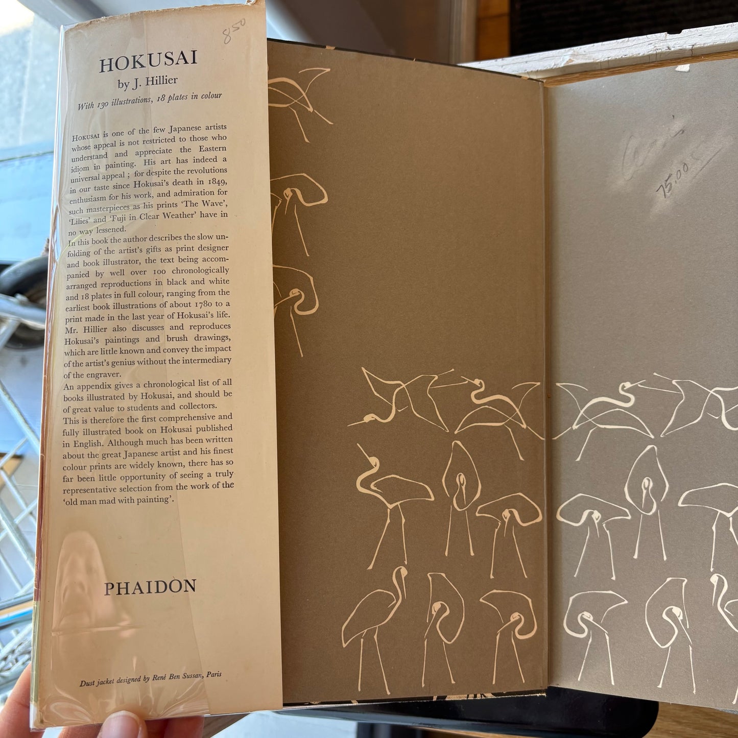 J. Hiller - Hokusai - First Edition