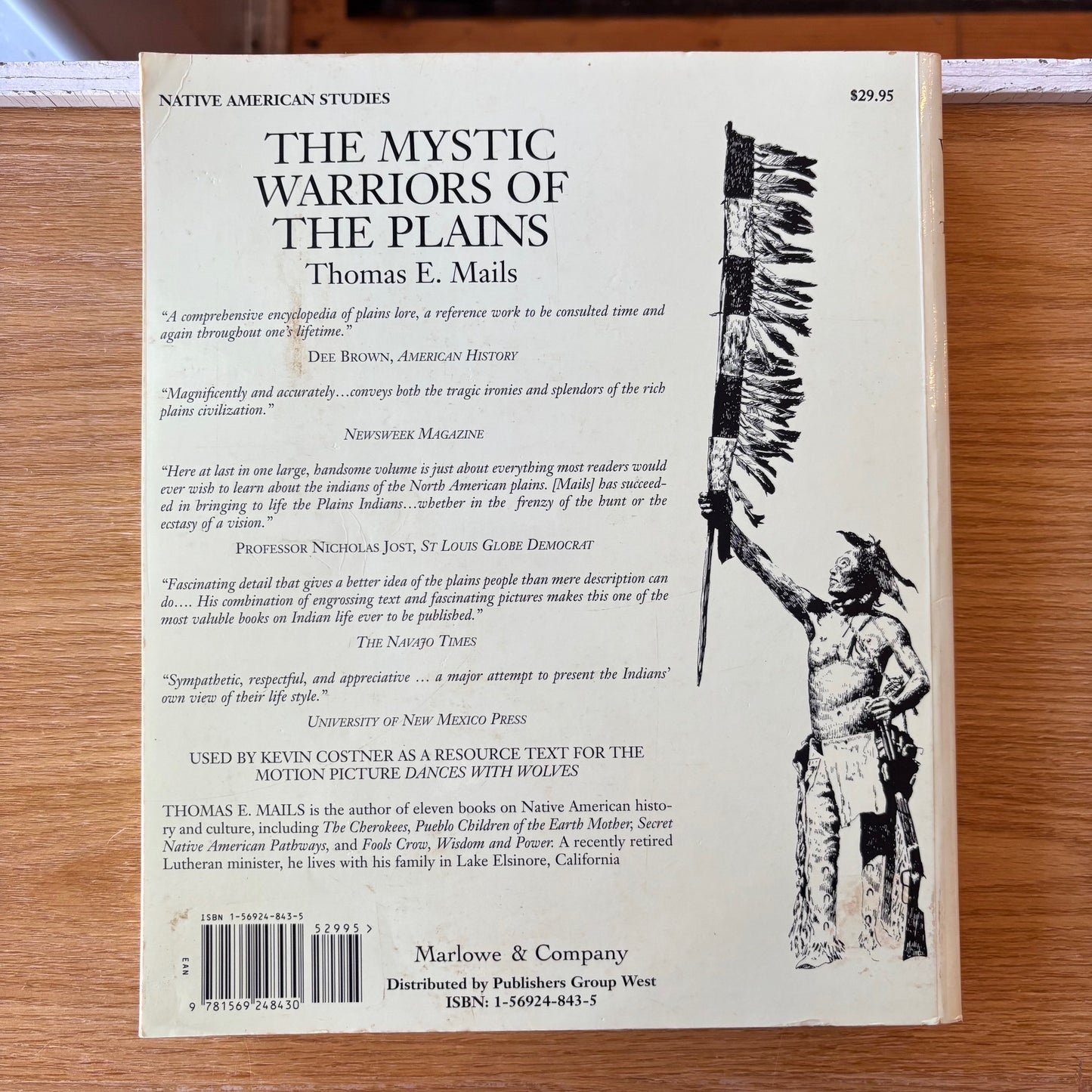 Thomas E. Mails - The Mystic Warriors of the Plains - First Edition Paperback
