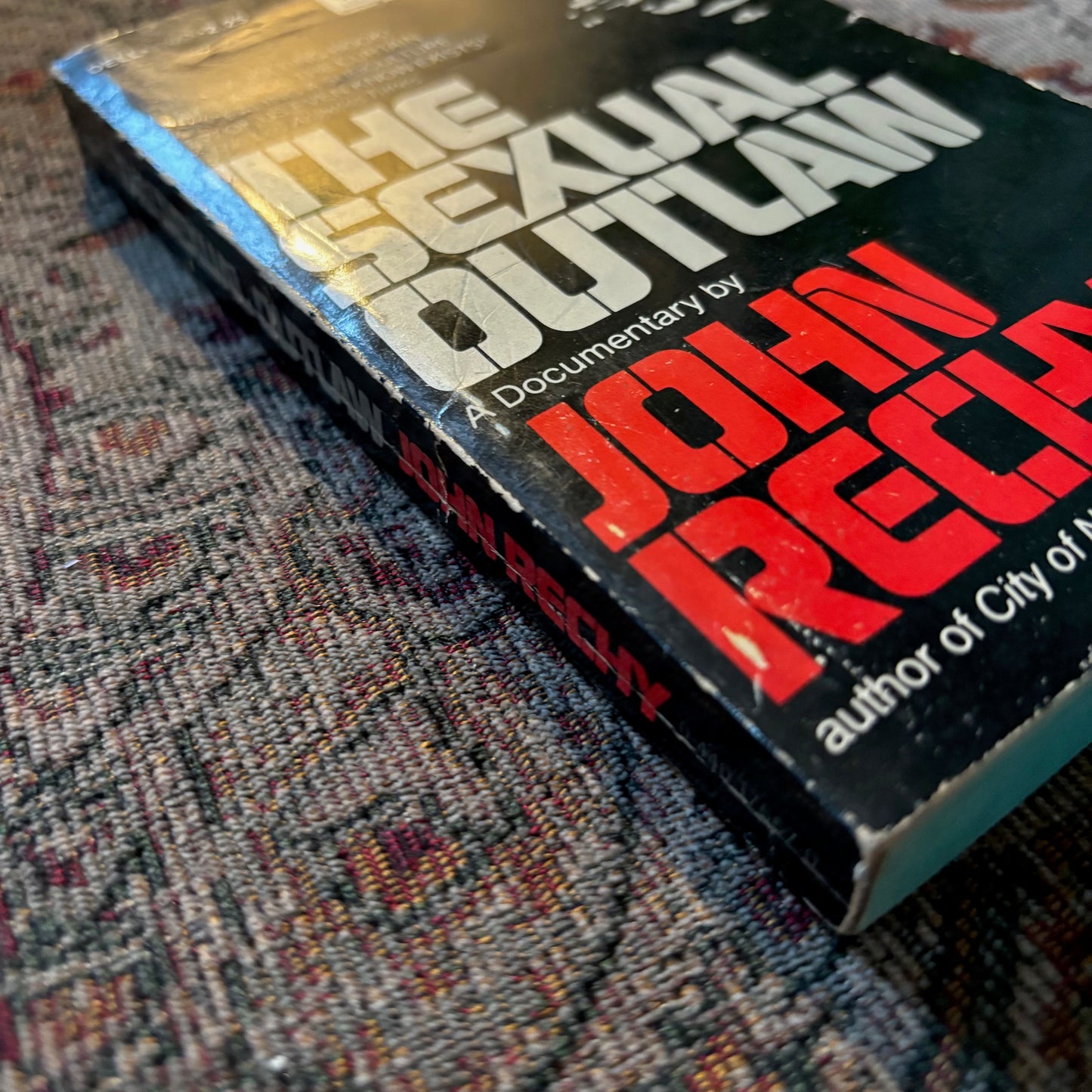 John Rechy - The Sexual Outlaw - First Edition Paperback