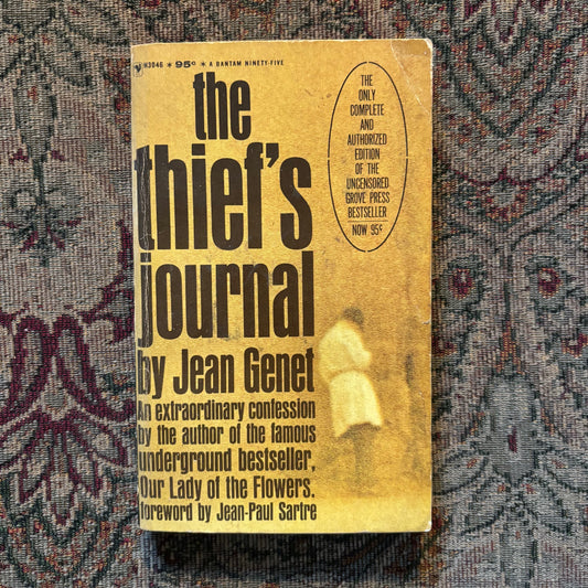 Jean Genet - The Thief's Journal - First Edition Paperback