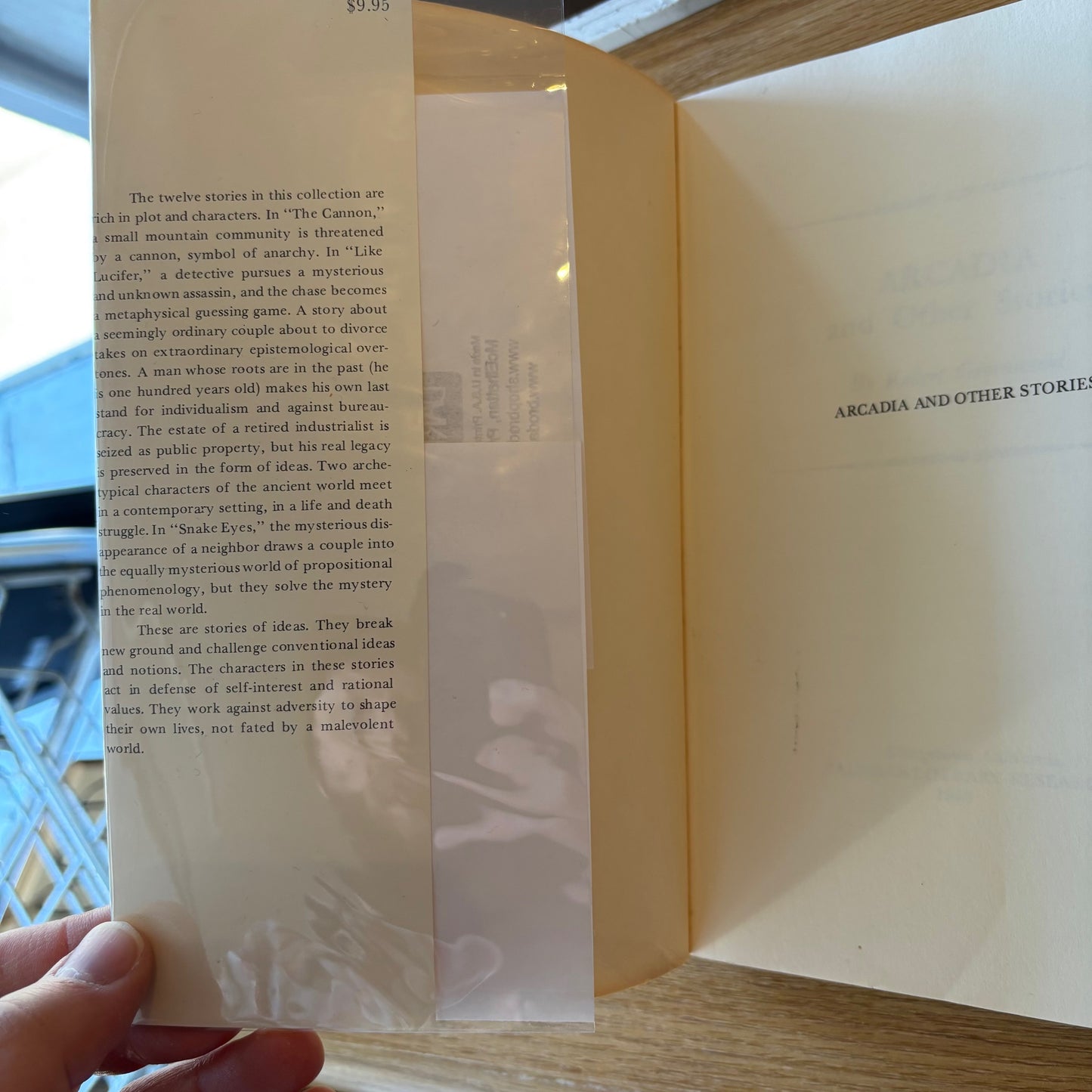 Robert Greenwood - Arcadia and Other Stories - First Edition