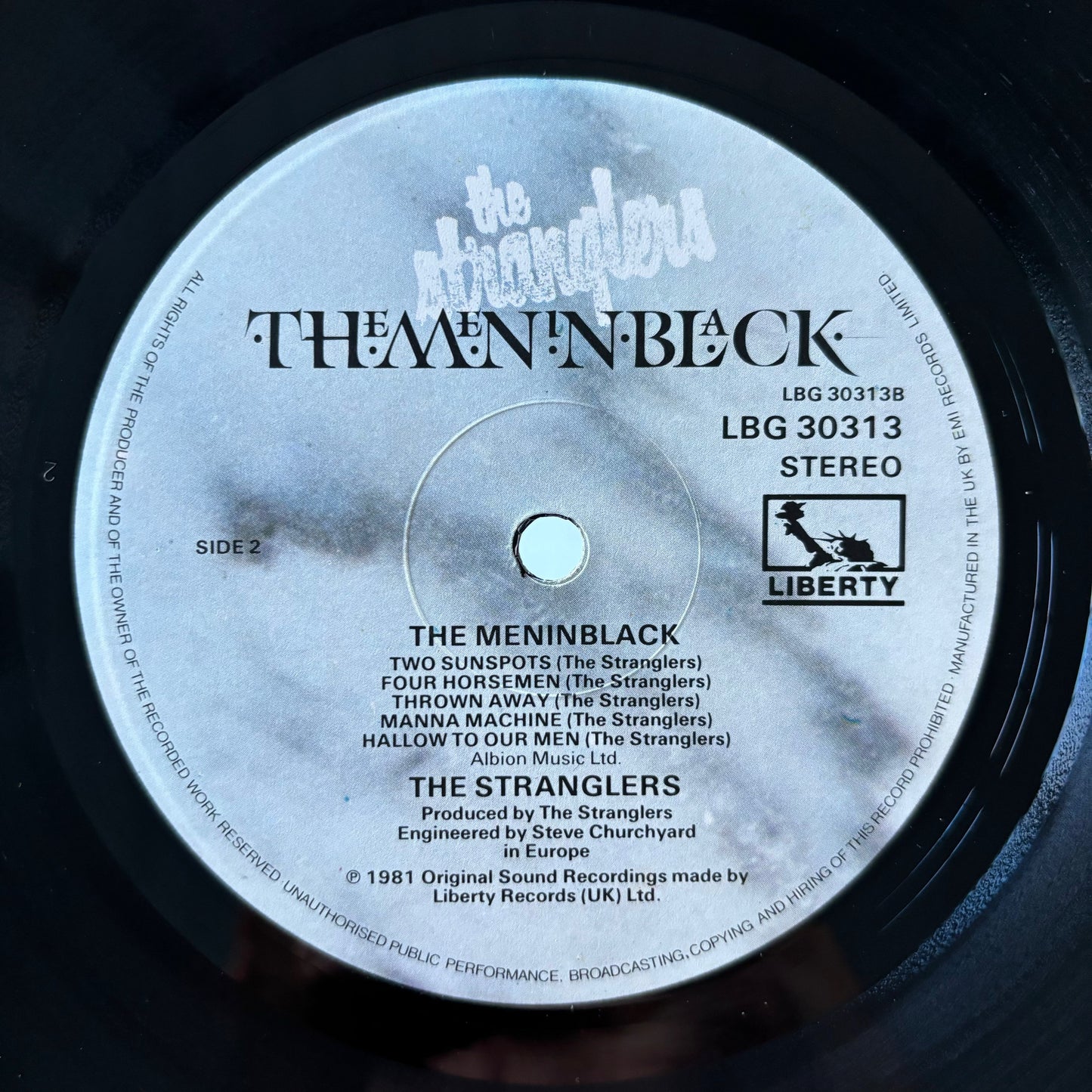 The Stranglers - The Gospel According to the Meninblack - UK Pressing