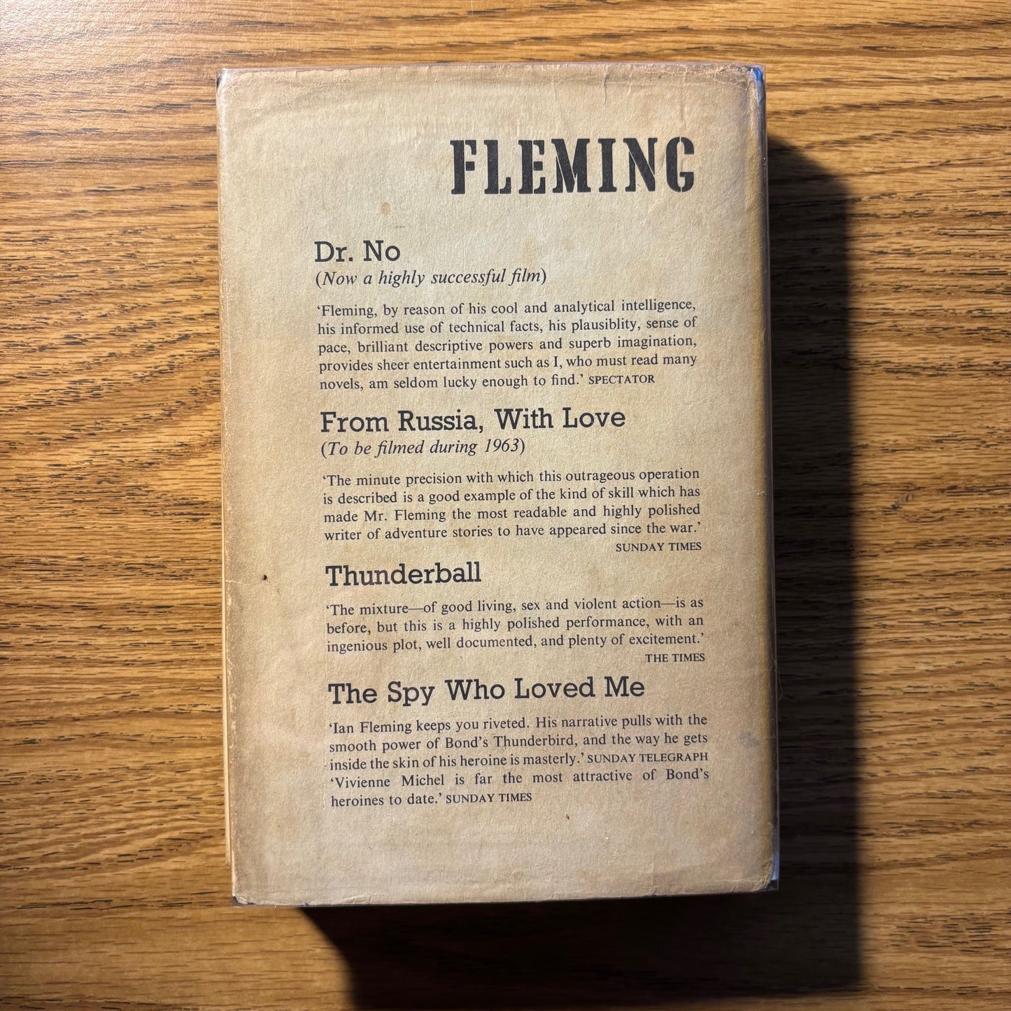Ian Fleming - On Her Majesty's Secret Service - First Edition