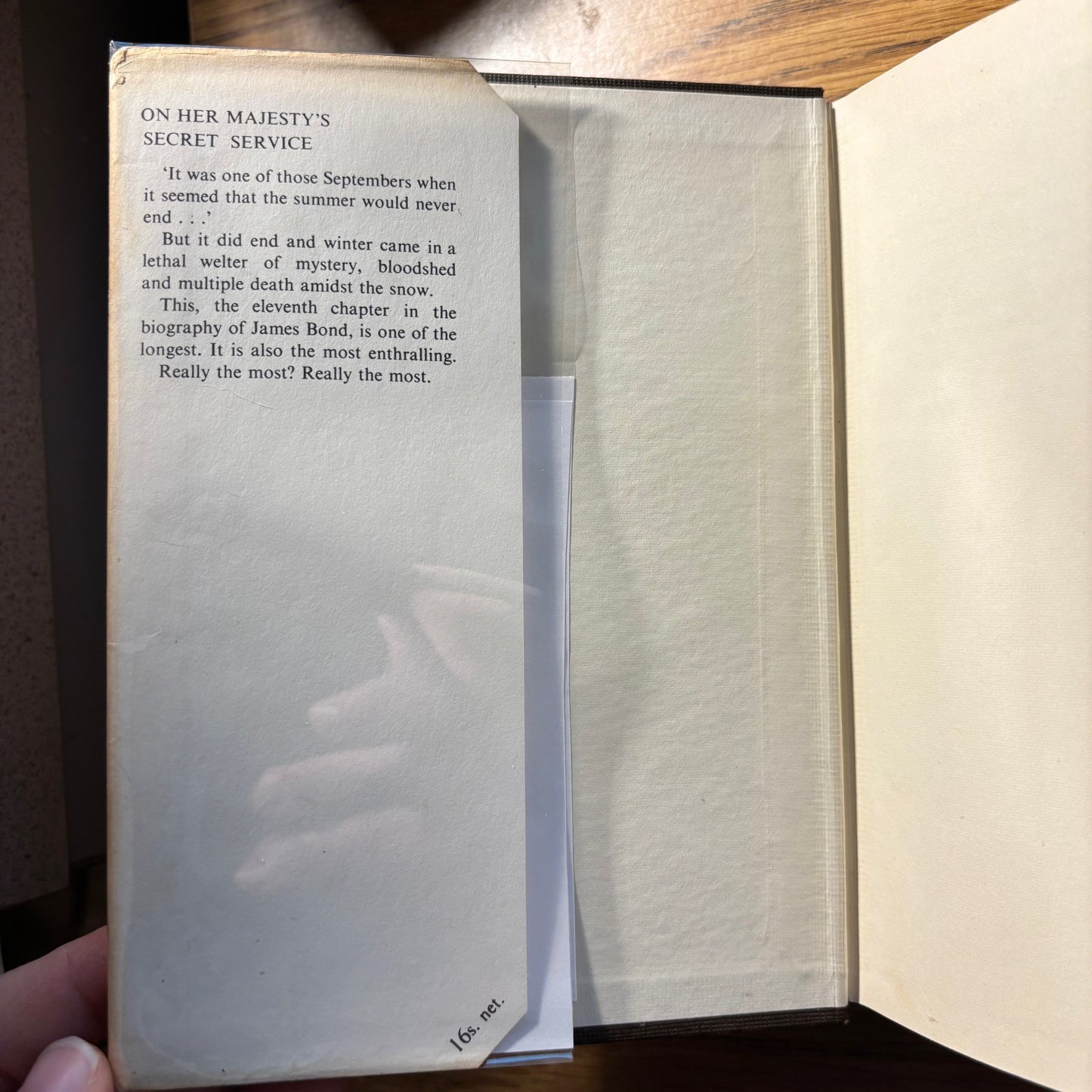 Ian Fleming - On Her Majesty's Secret Service - First Edition