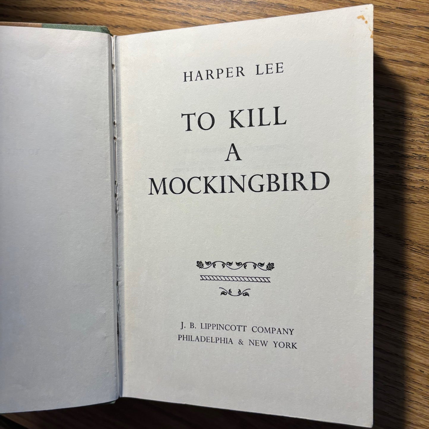 Harper Lee - To Kill a Mockingbird - First Edition