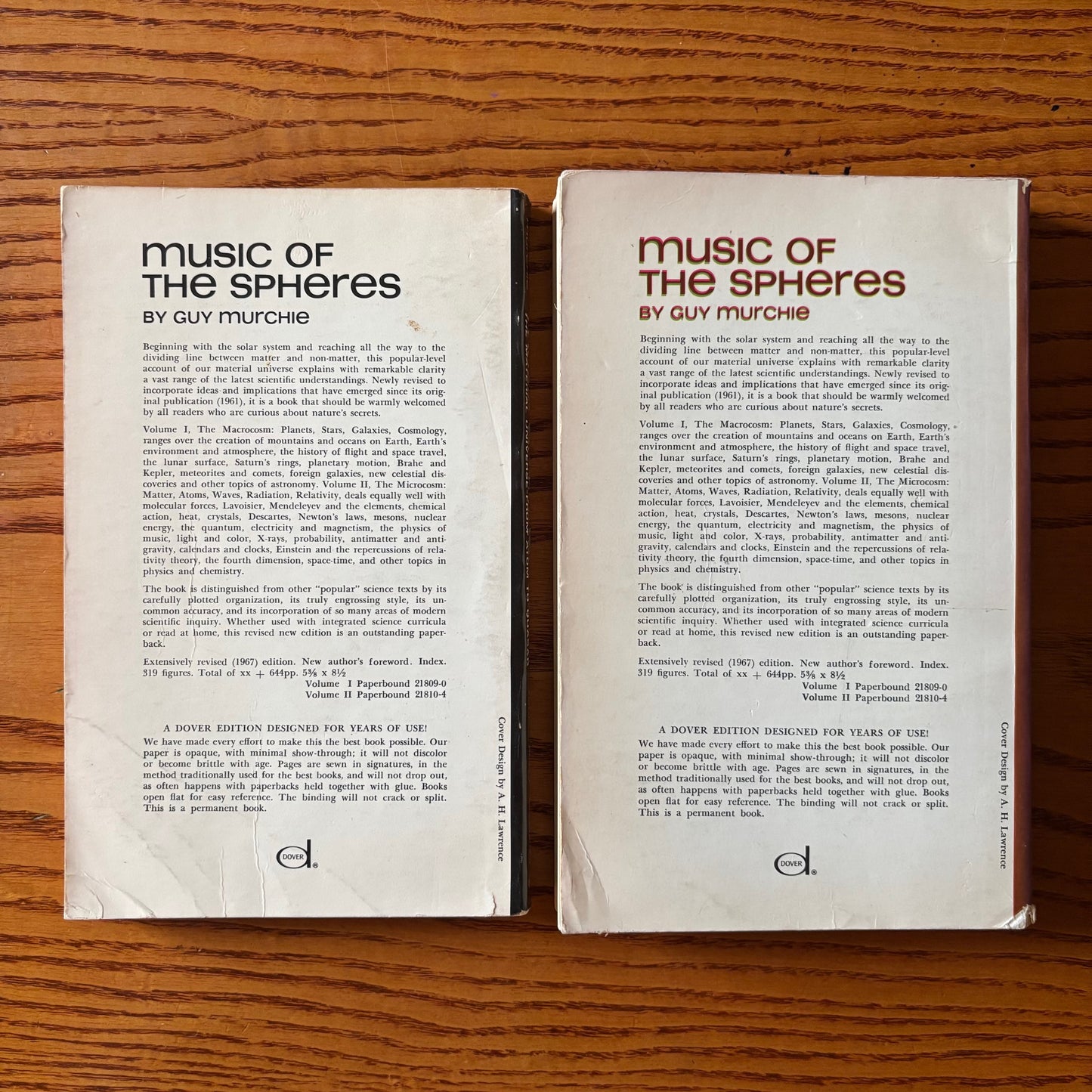 Guy Murchie - Music of the Spheres - 2 Volumes