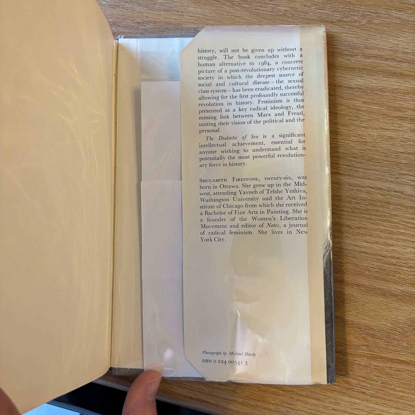 Shulamith Firestone - The Dialectic of Sex - First UK Edition