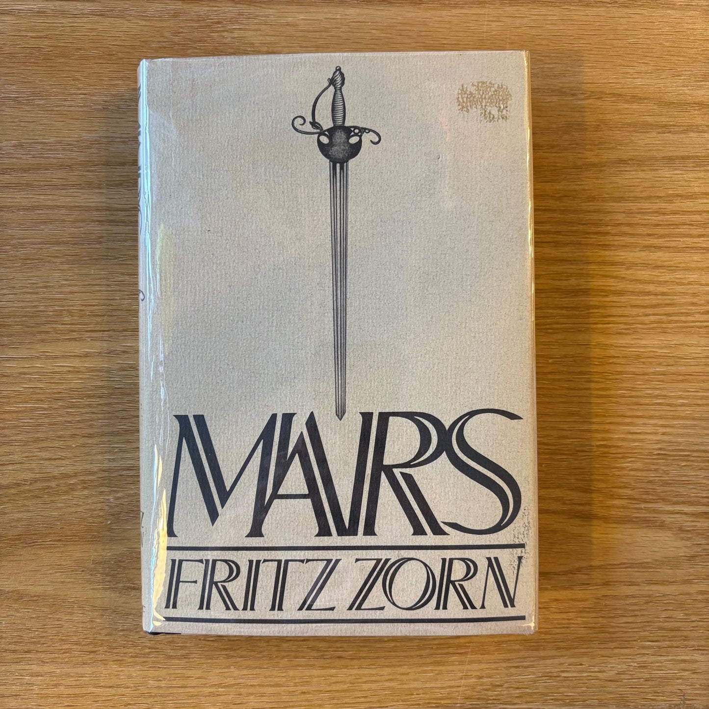 Fritz Zorn - Mars - First Edition
