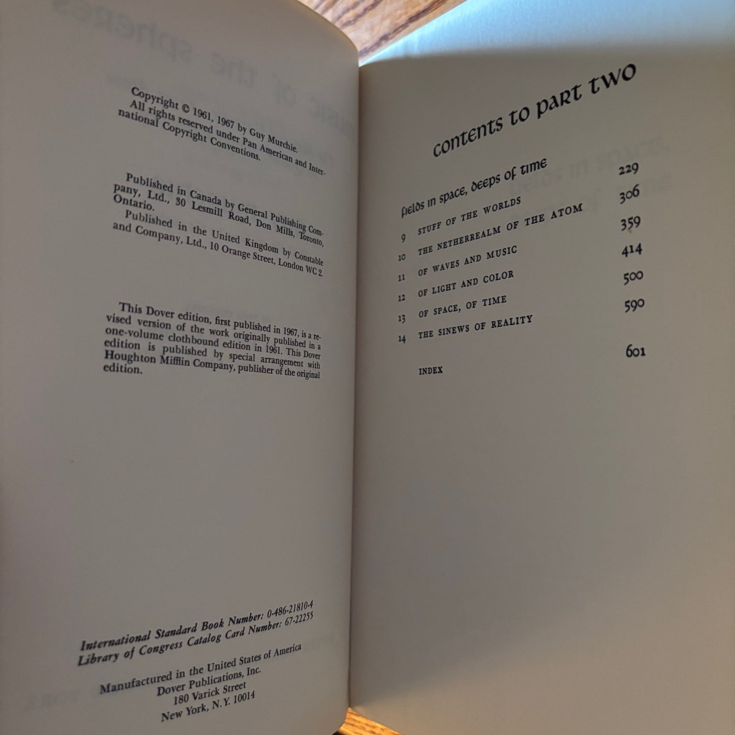 Guy Murchie - Music of the Spheres - 2 Volumes