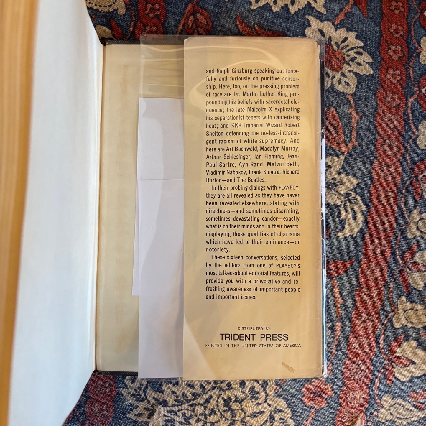 The Playboy Interviews - First Edition (1967)