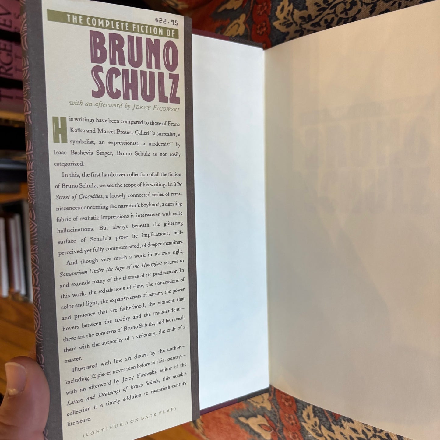 Bruno Schulz - The Complete Fiction of Bruno Schulz - First Edition