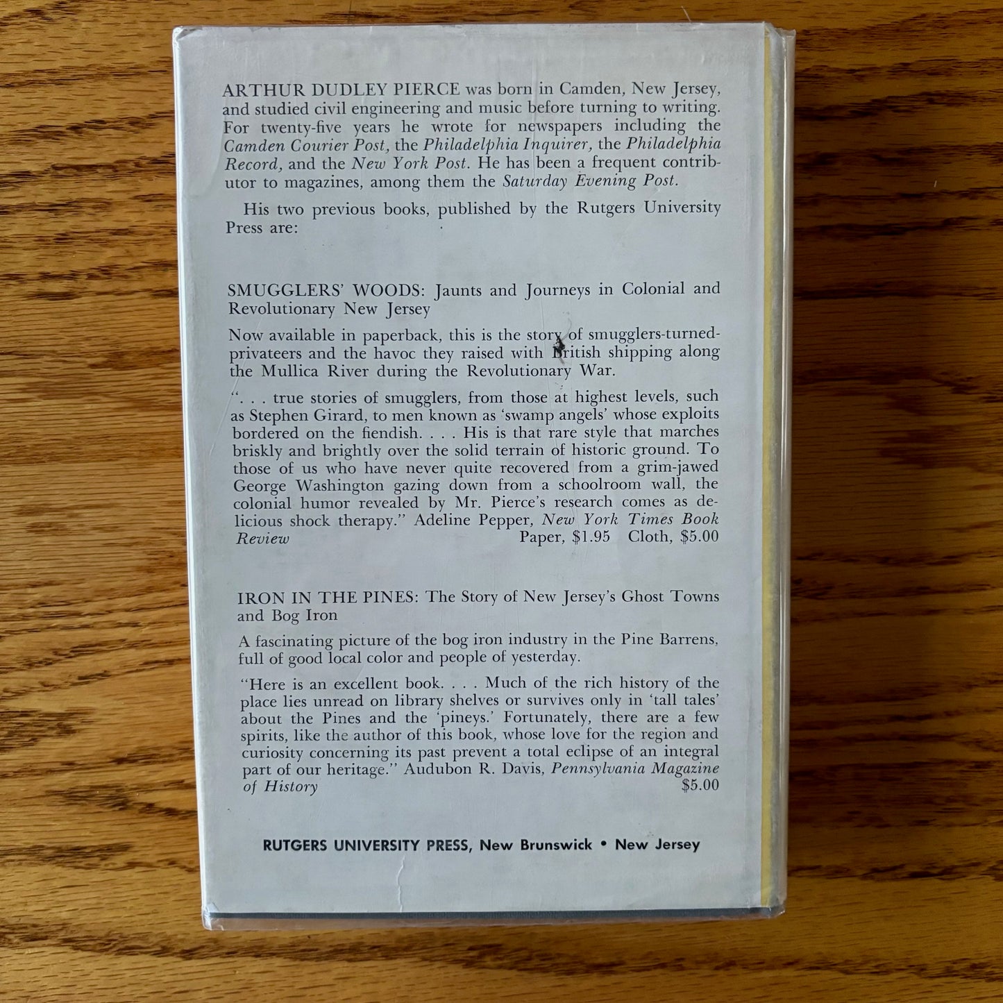 Arthur D. Pierce - Family Empire in Jersey Iron
