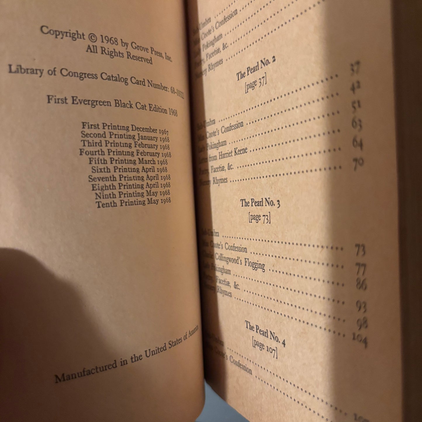 The Pearl: A Journal of Voluptuous Reading
