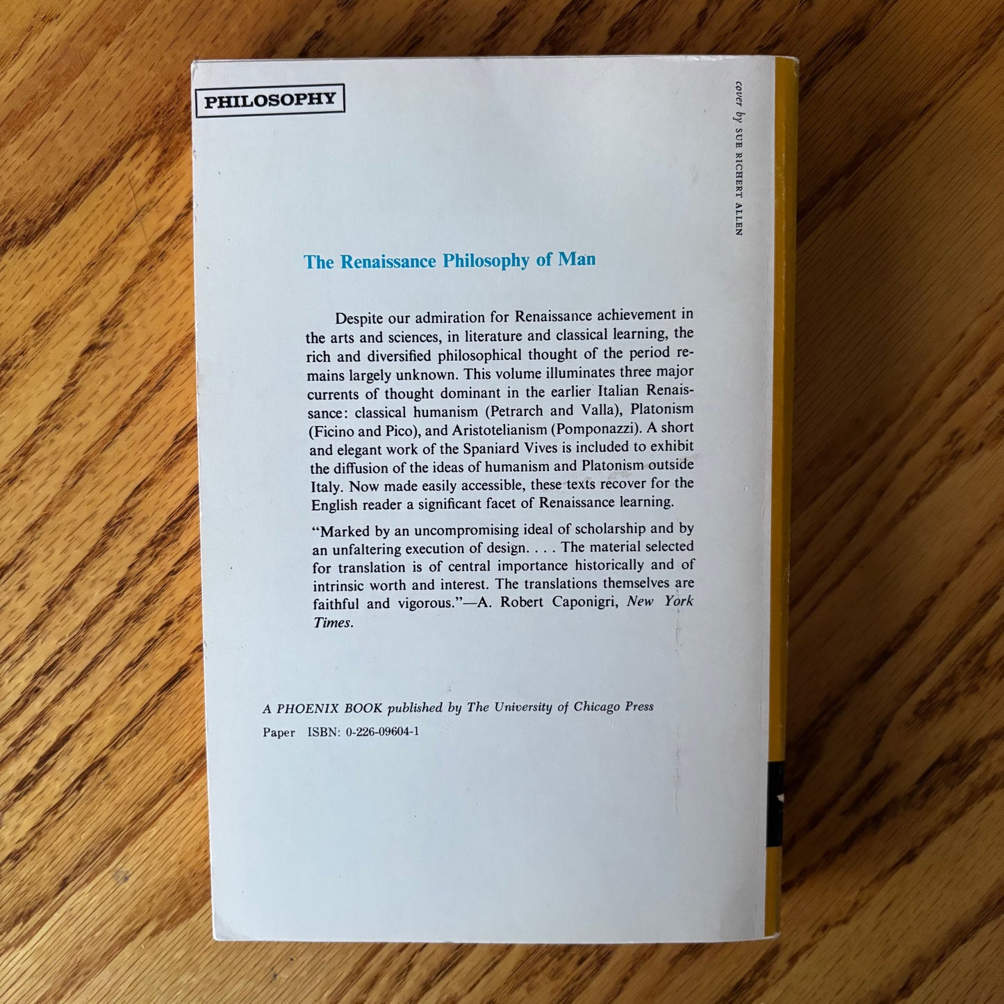 Ernst Cassirer, Paul Oskar Kristeller, John Herman Randall Jr. - The Renaissance Philosophy of Man