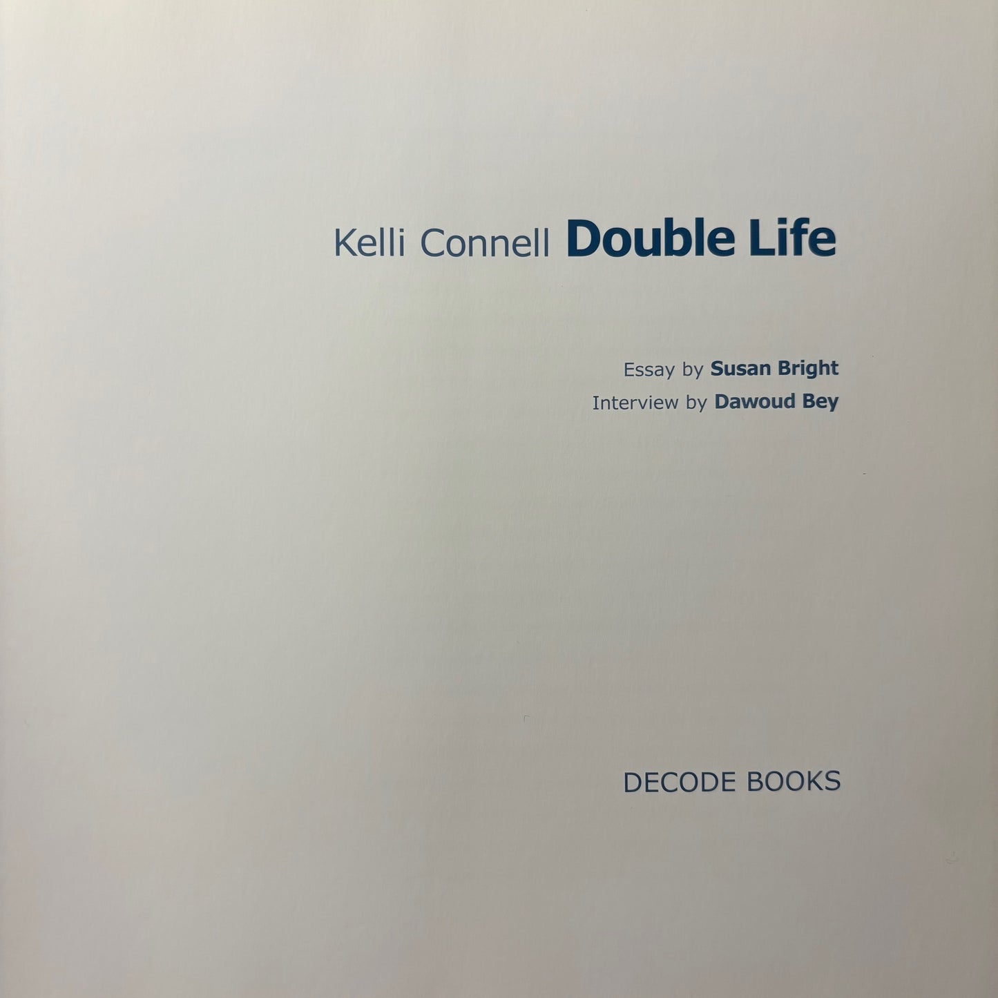 Kelli Connell - Double Life - First Edition