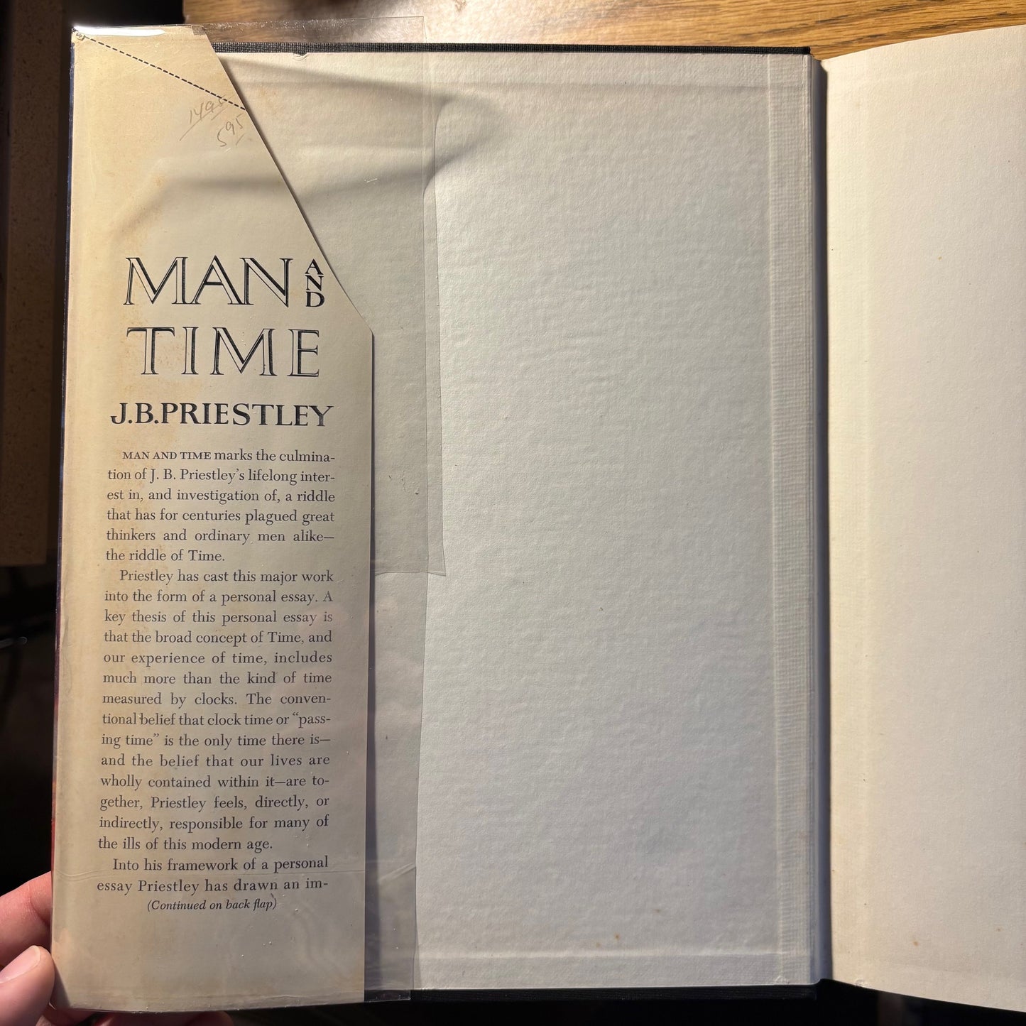 J.B. Priestley - Man and Time - First Edition