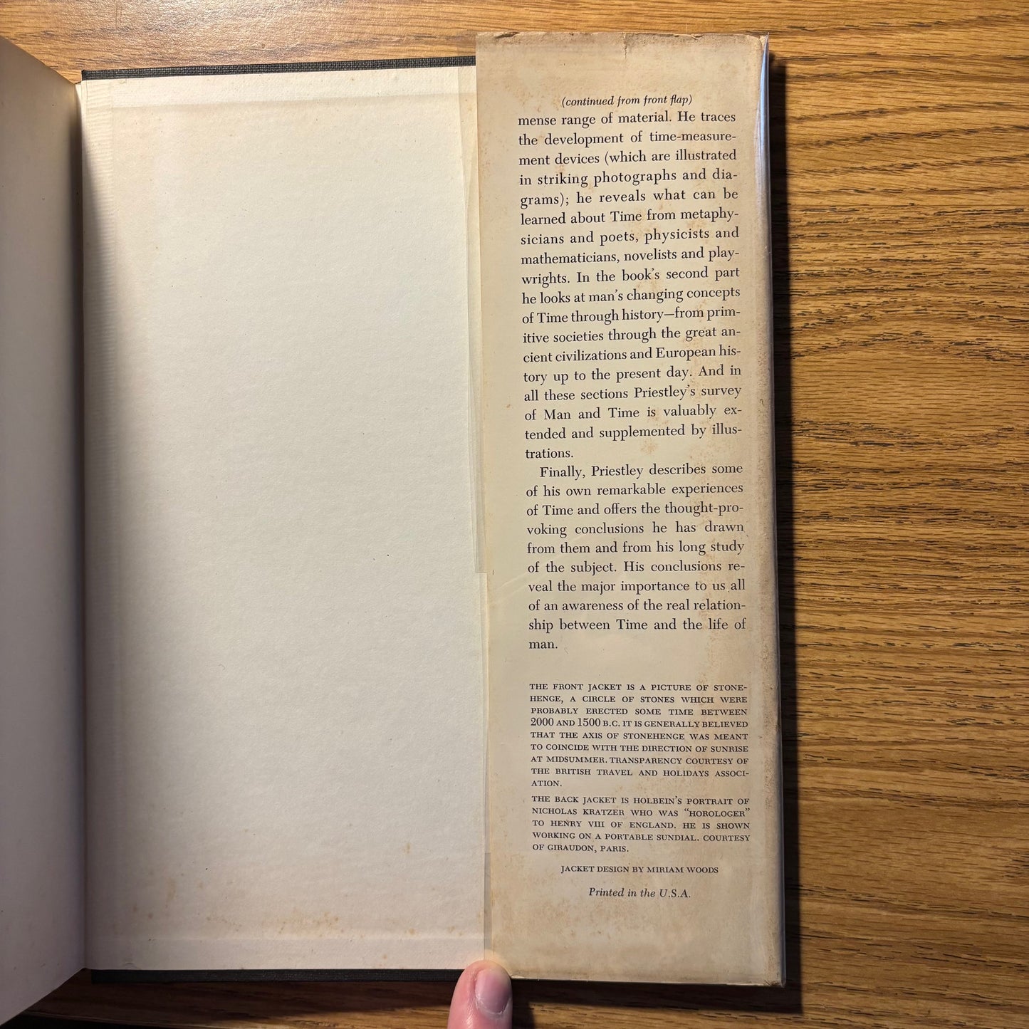 J.B. Priestley - Man and Time - First Edition