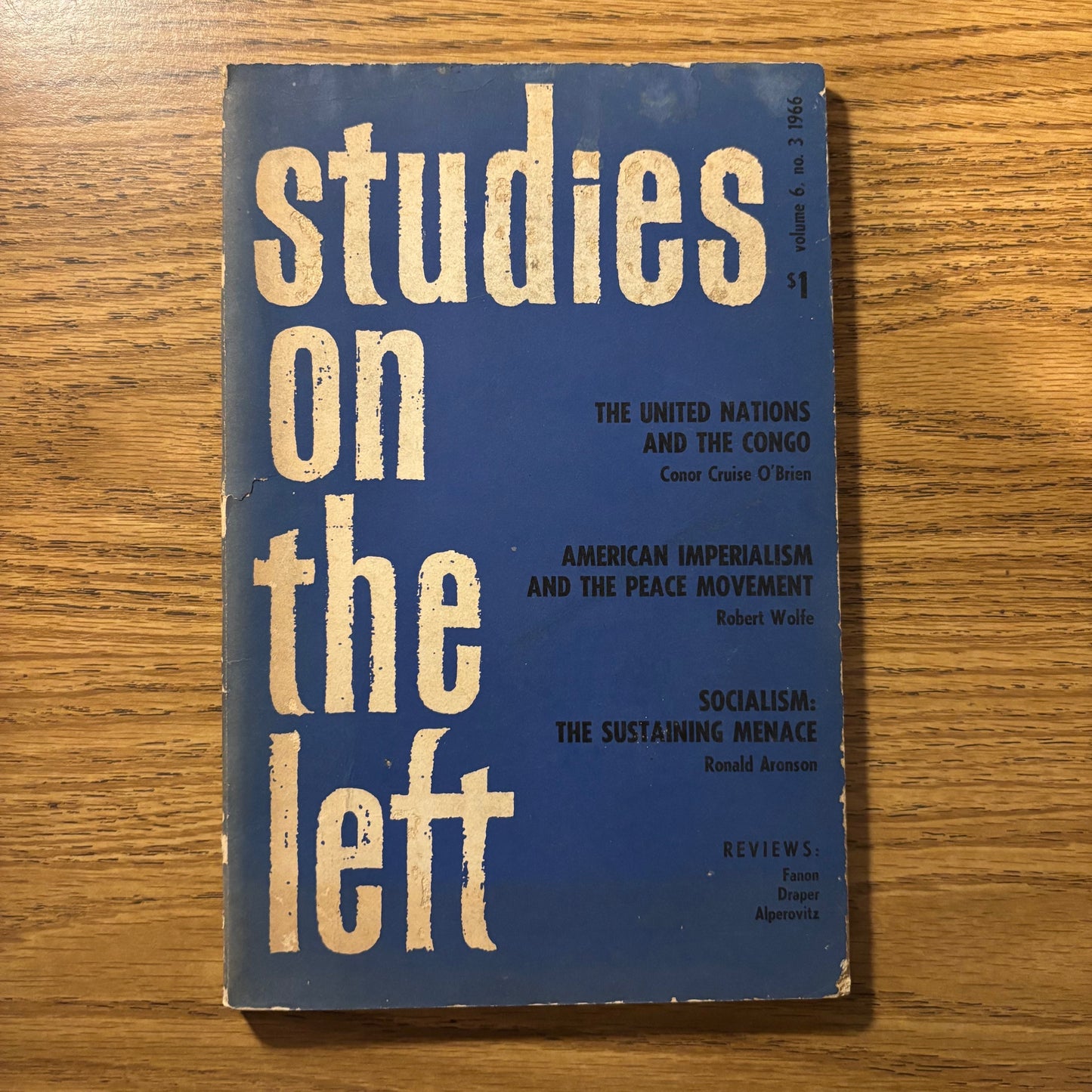 Studies on the Left Vol. 3 No. 6