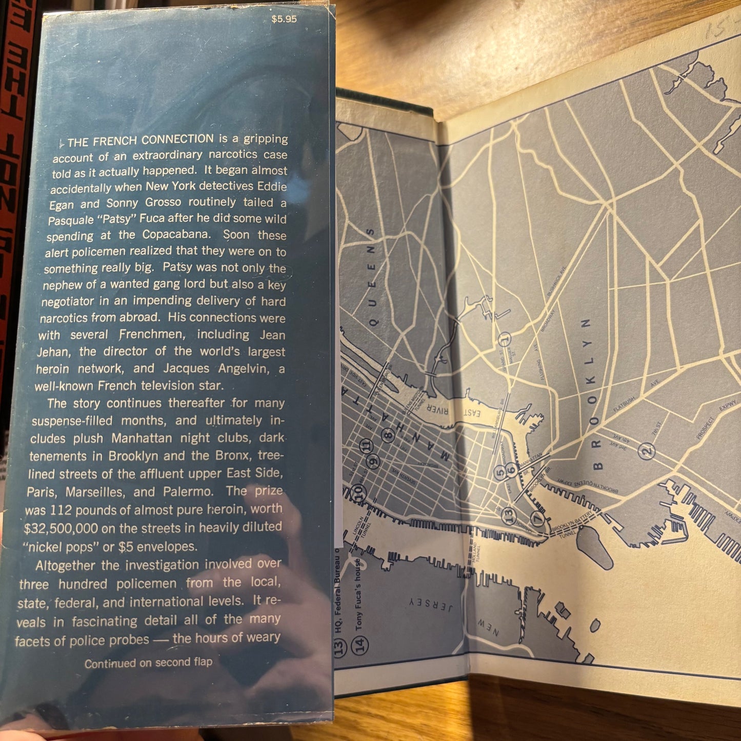 Robin Moore - The French Connection - Signed Association Copy