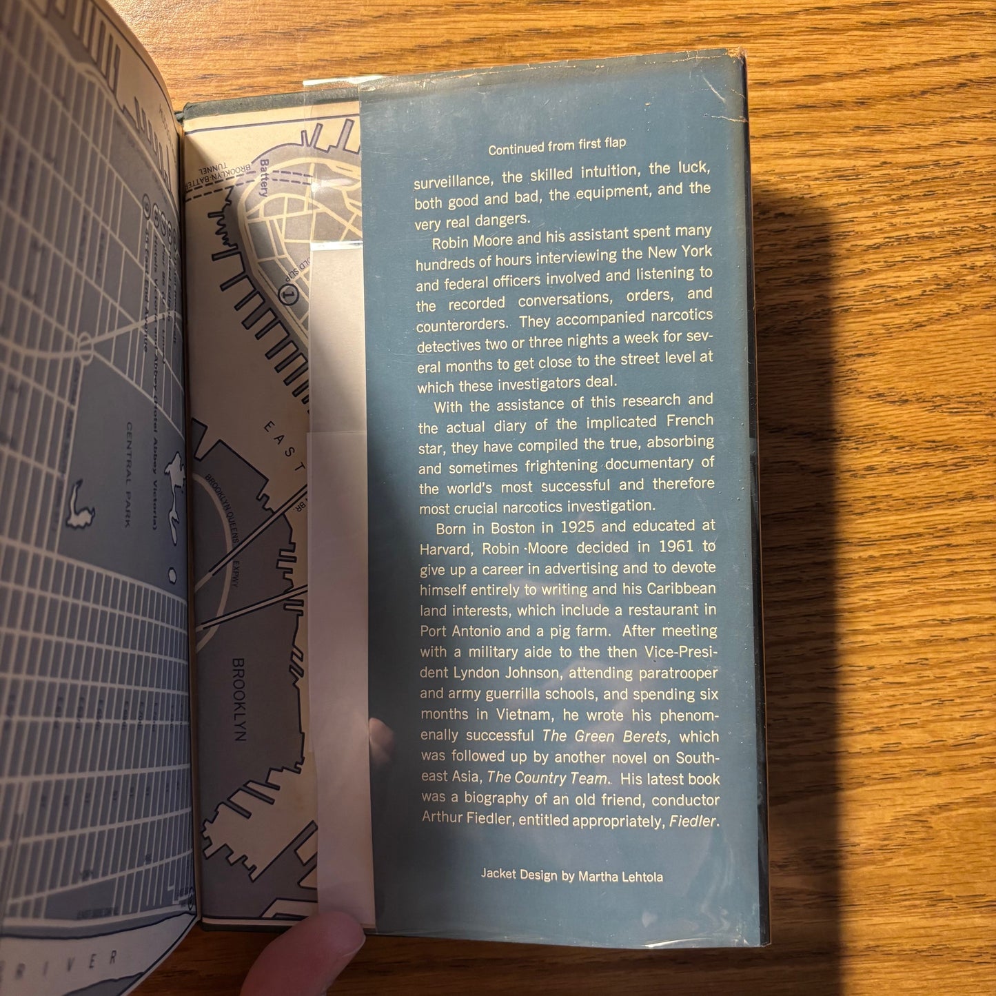 Robin Moore - The French Connection - Signed Association Copy