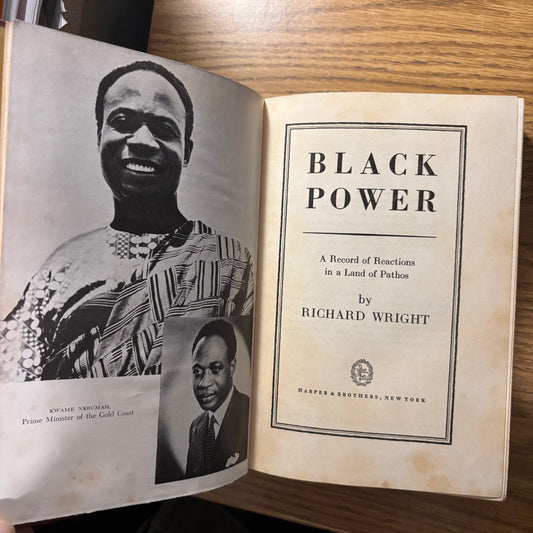 Richard Wright - Black Power - First Edition Later Printing