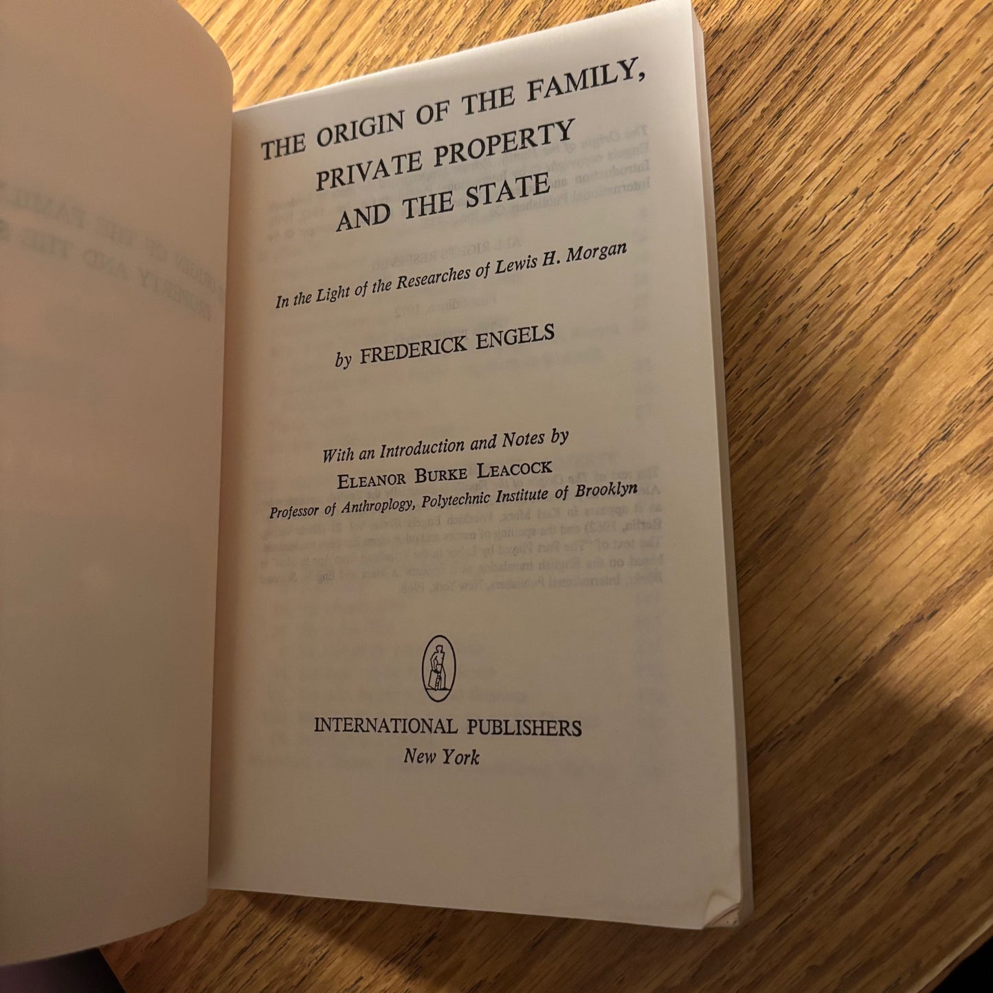 Frederick Engels - The Origins of the Family, Private Property, and the State