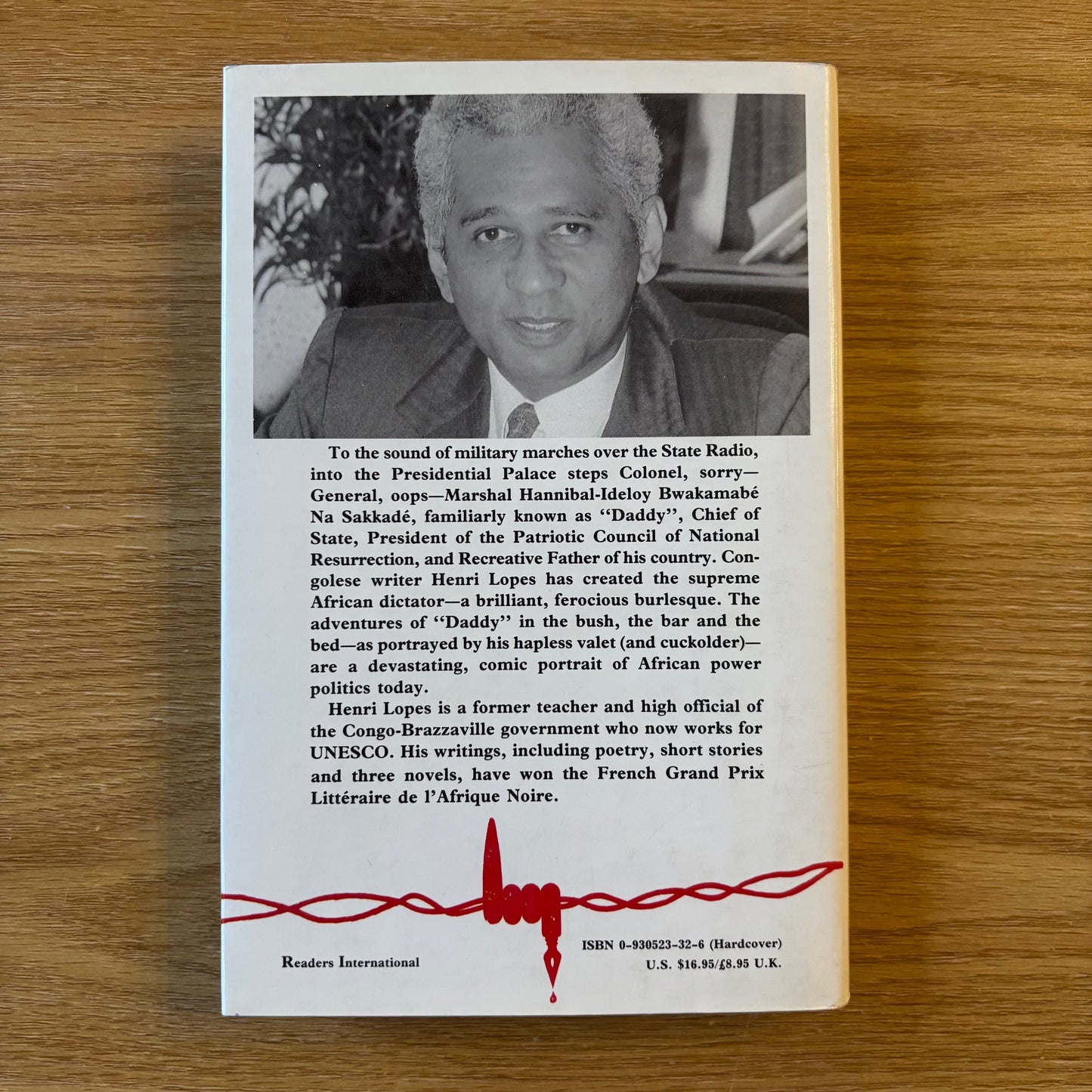 Henri Lopes - The Laughing Cry - First Edition