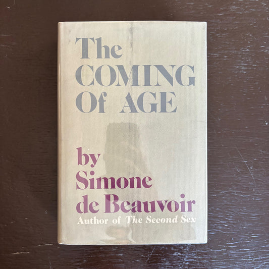 Simone De Beauvoir - The Coming of Age - First Edition Second Printing