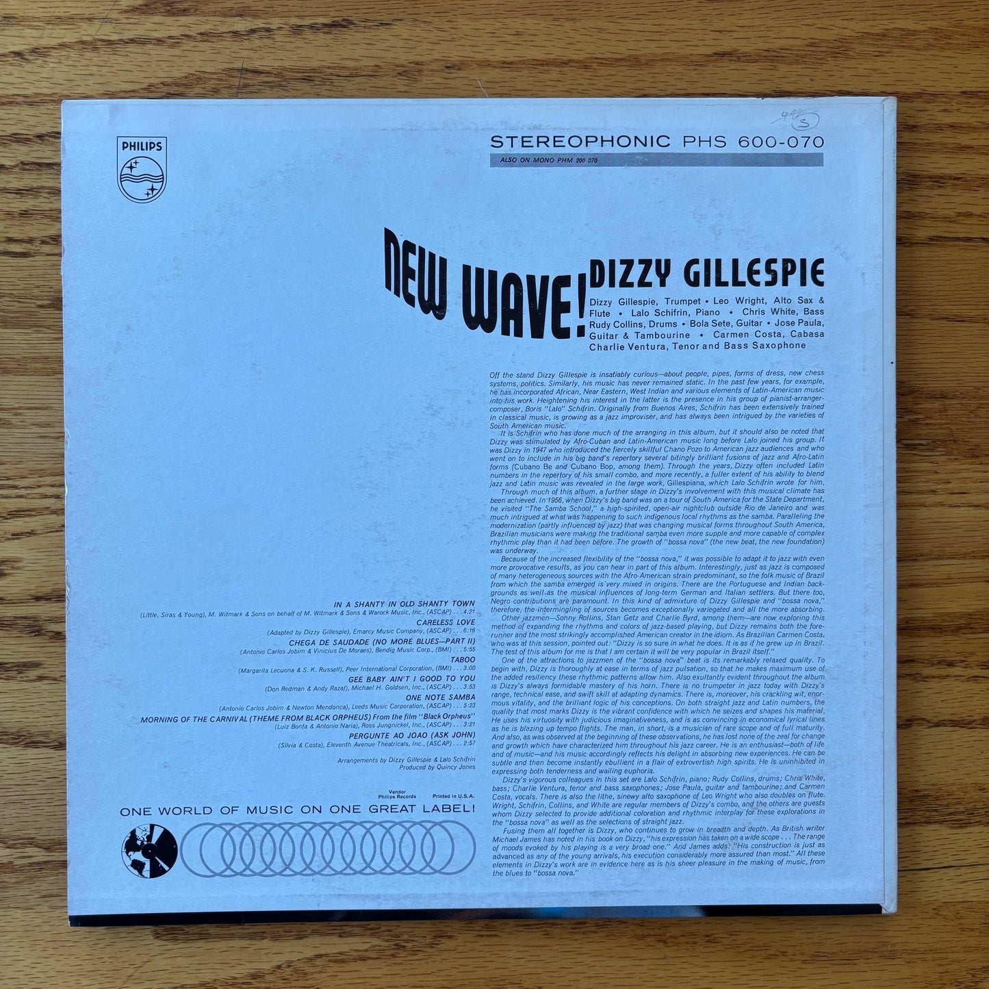 Dizzy Gillespie - New Wave!