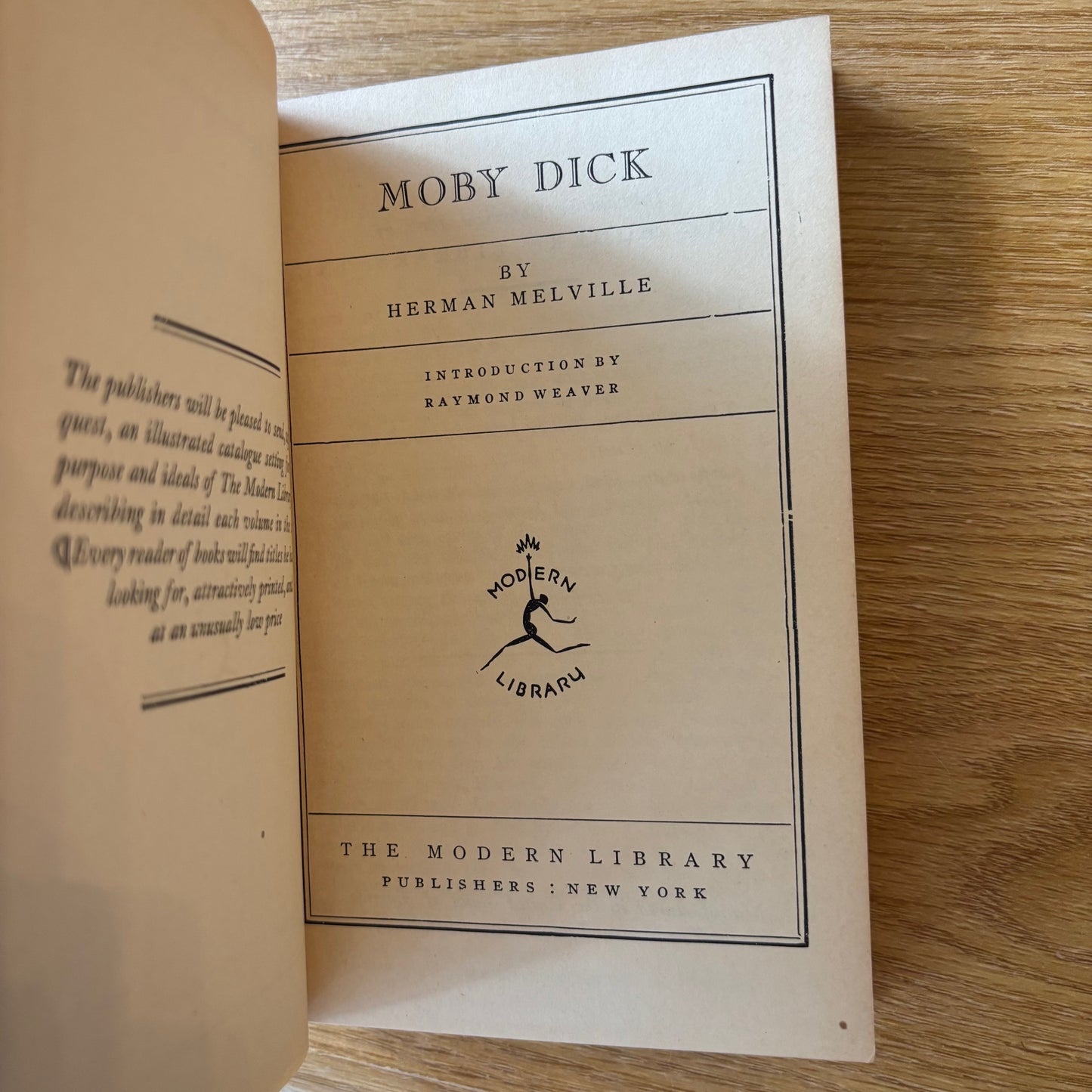 Herman Melville - Moby Dick - Modern Library